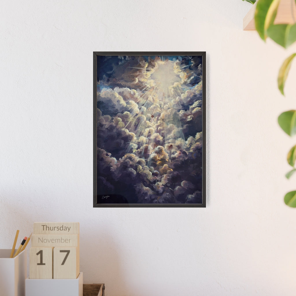 Revelation 1:7 Framed Print