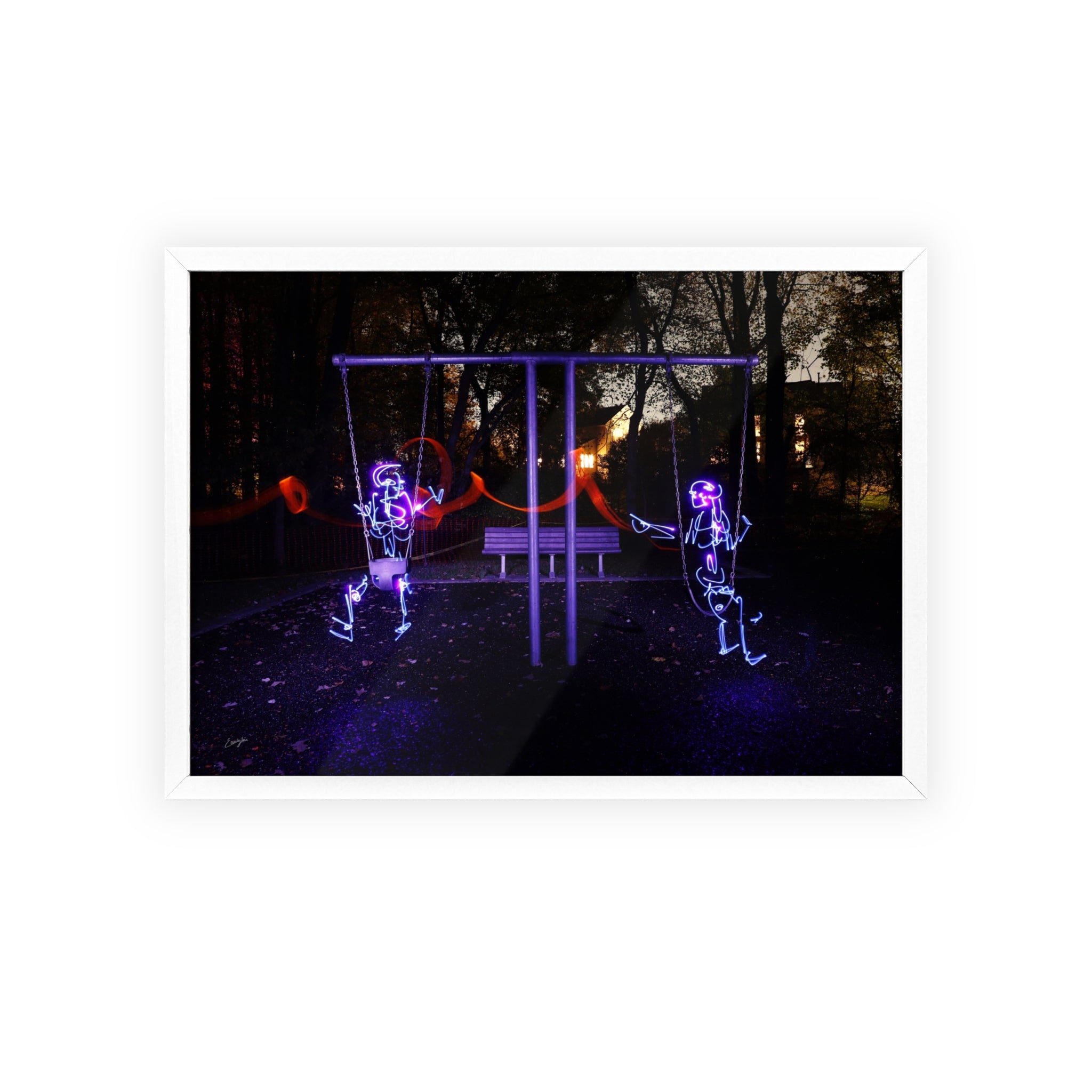 When We Were Young Framed Print