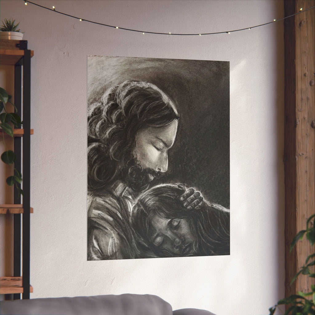 2 Samuel 22:2-3 Matte Paper Print