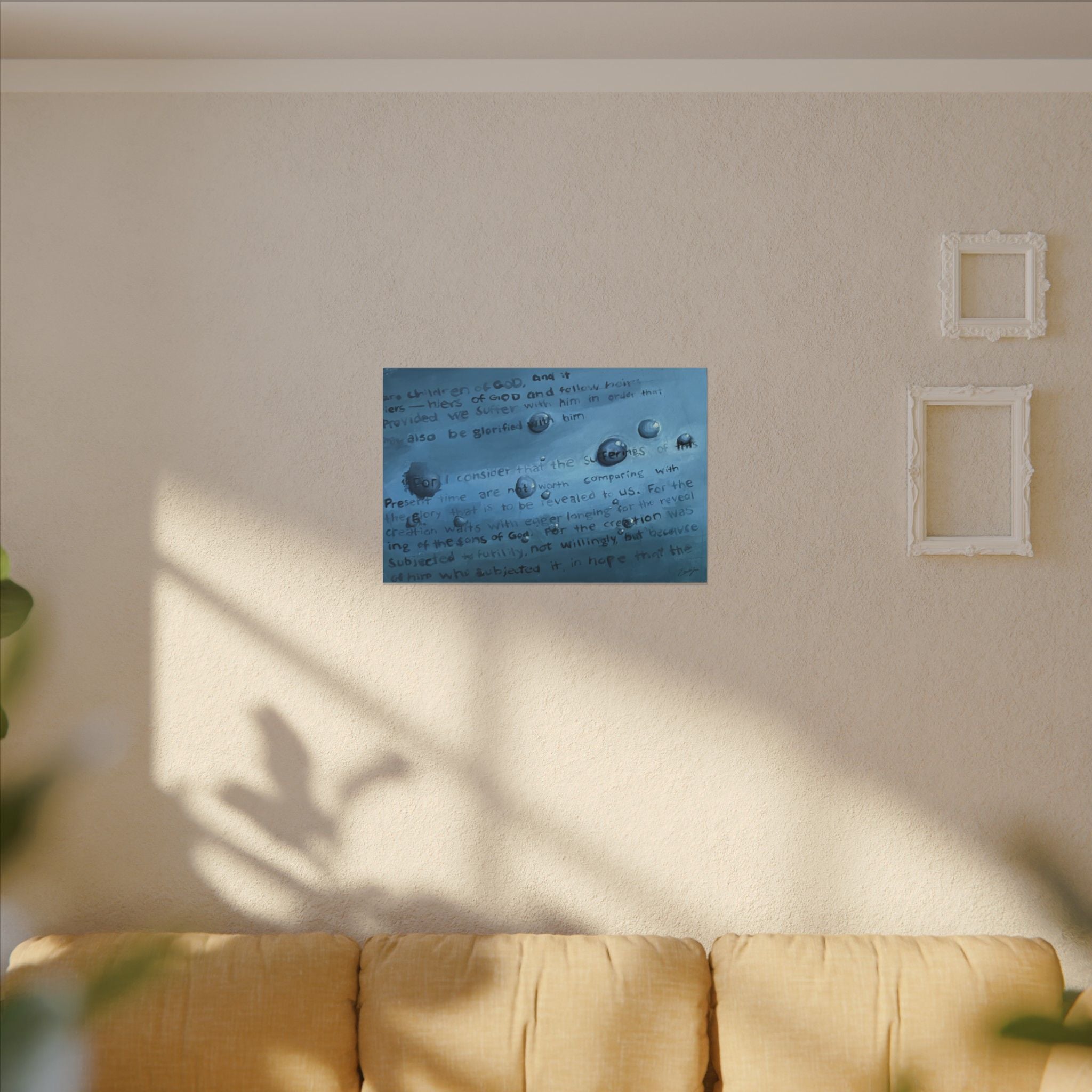 Romans 8:18 Canvas Print