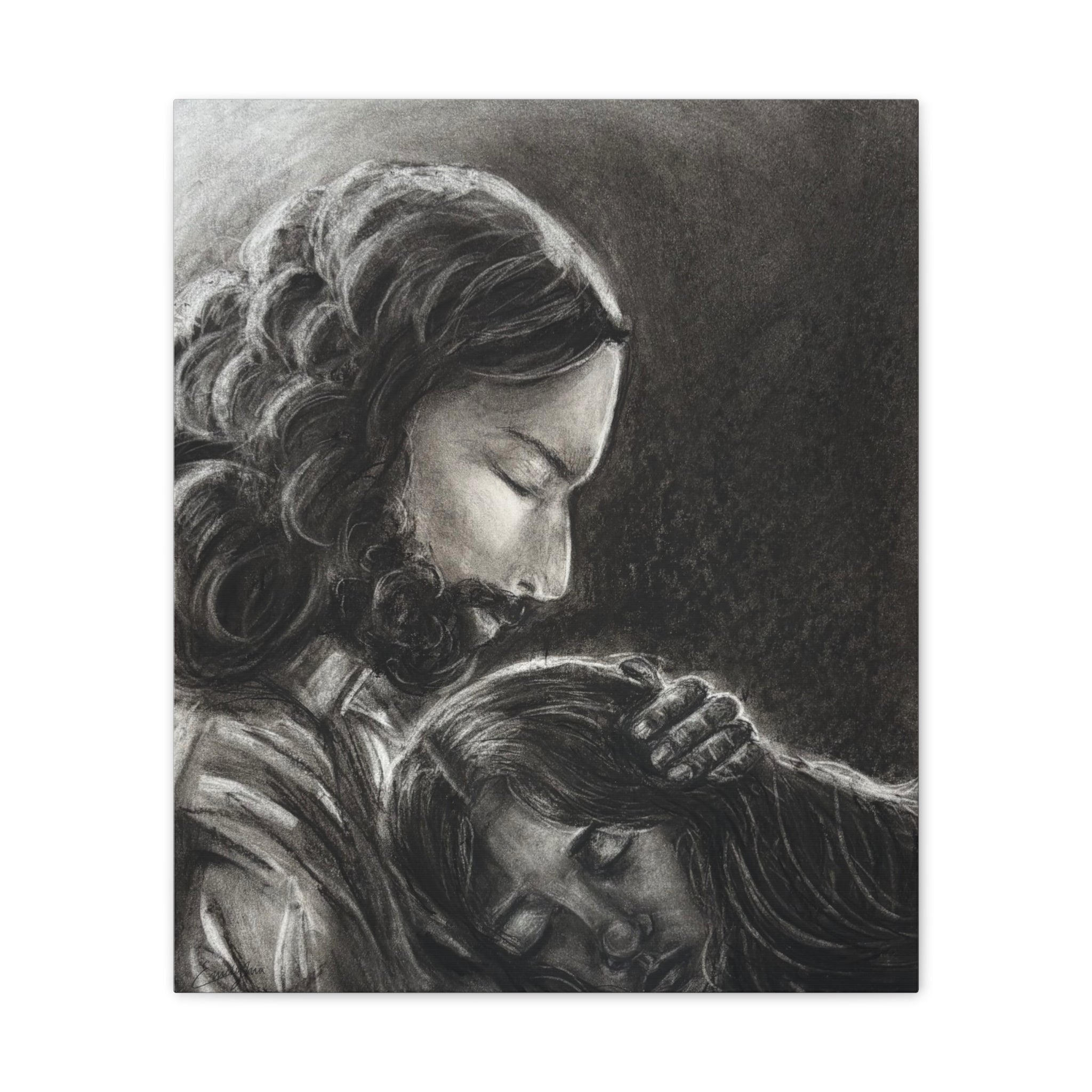 2 Samuel 22:2-3 Canvas Print