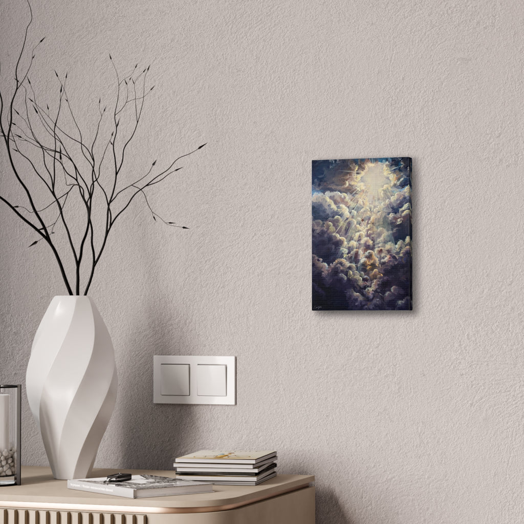 Revelations 1:7 Canvas Print