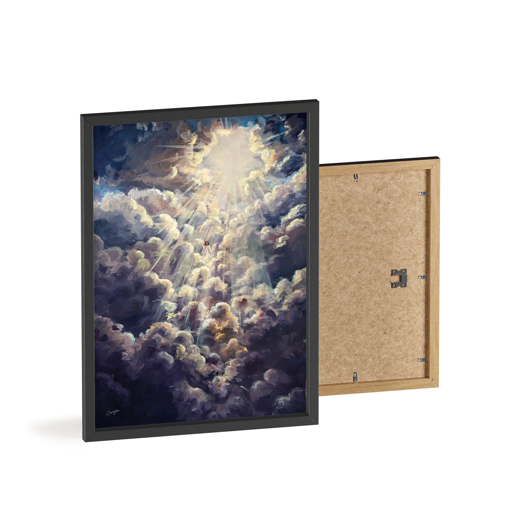 Revelation 1:7 Framed Print