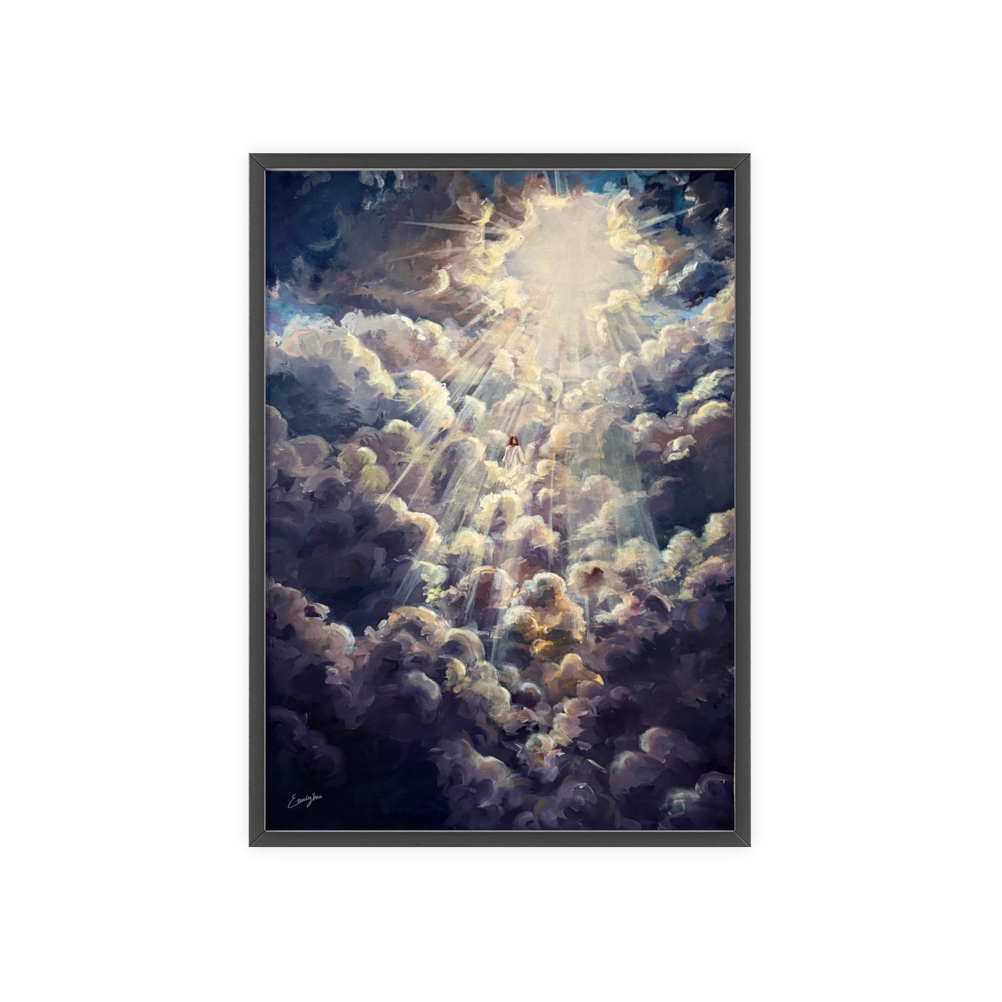 Revelation 1:7 Framed Print
