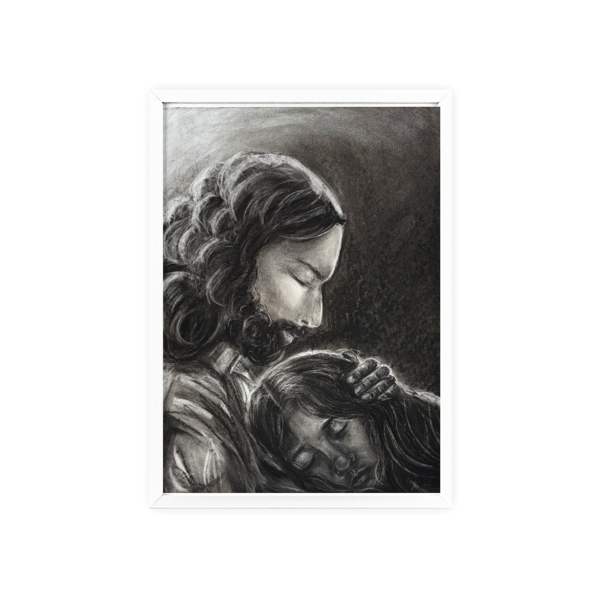 2 Samuel 22:2-3 Framed Poster Print