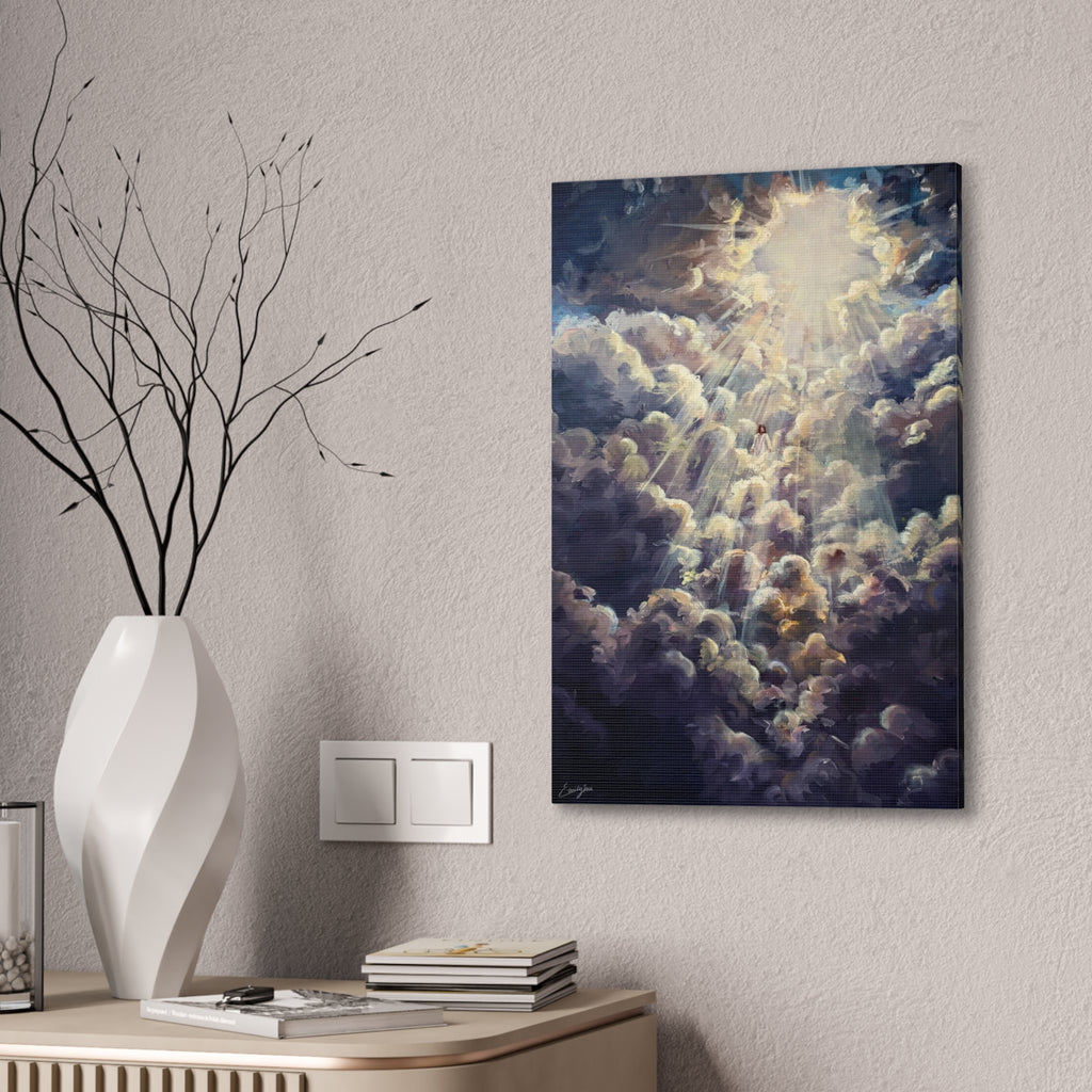 Revelations 1:7 Canvas Print