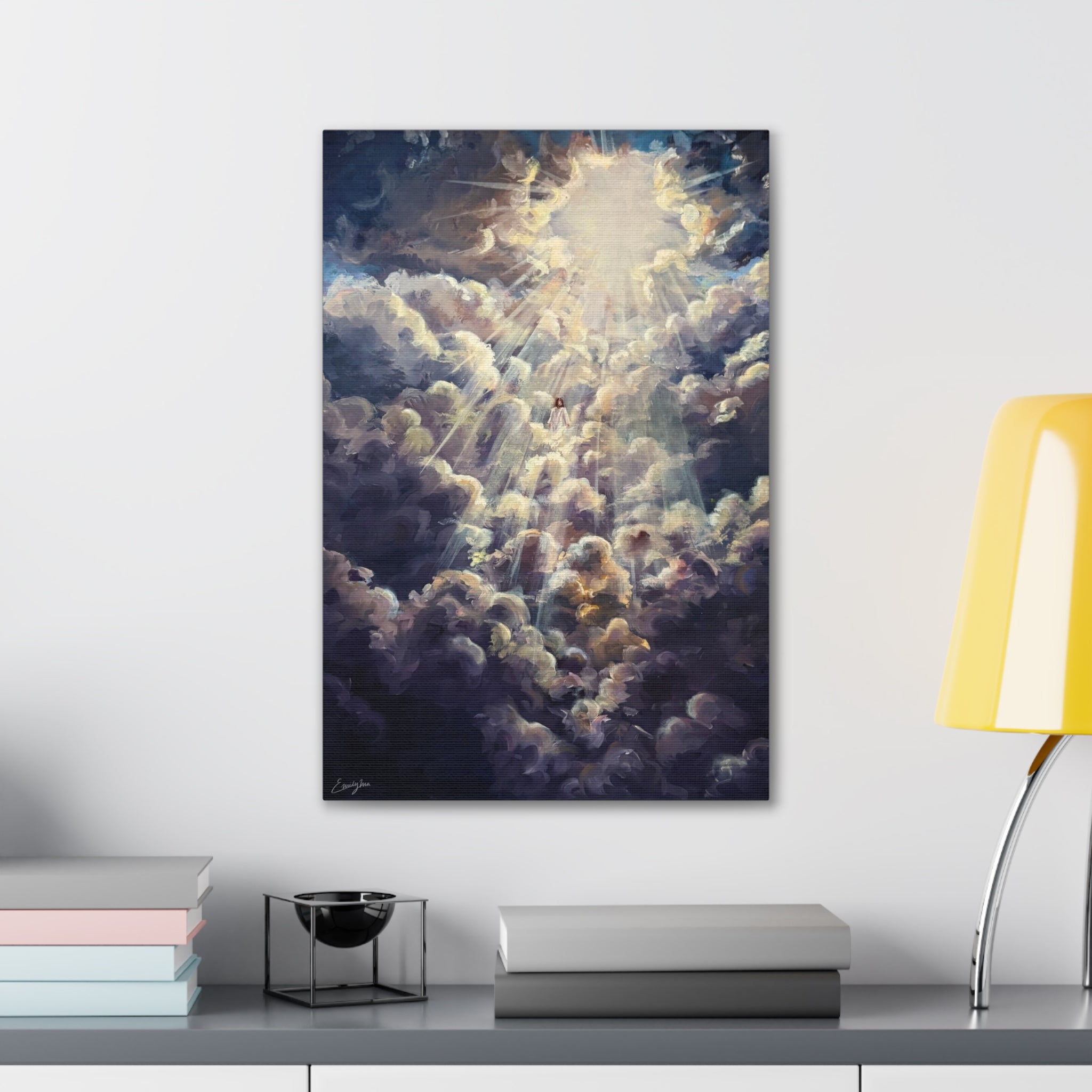 Revelations 1:7 Canvas Print