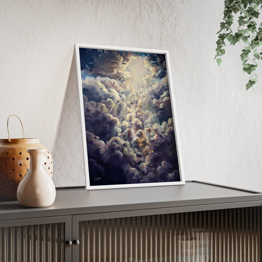 Revelation 1:7 Framed Print