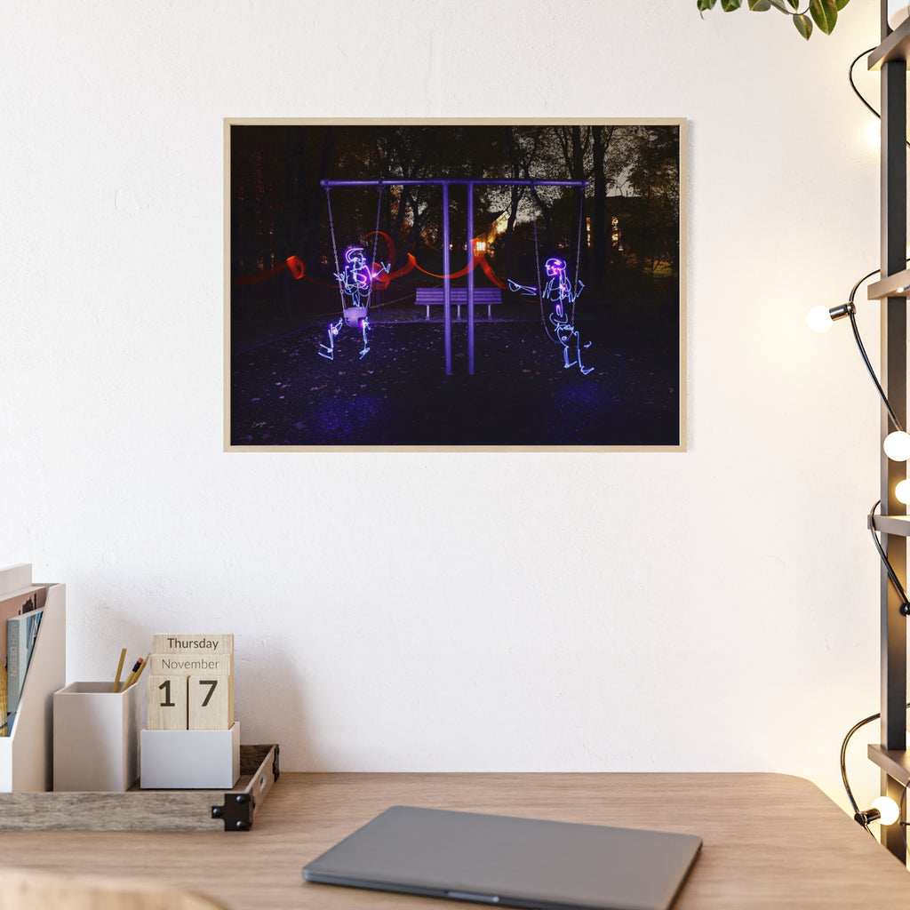 When We Were Young Framed Print