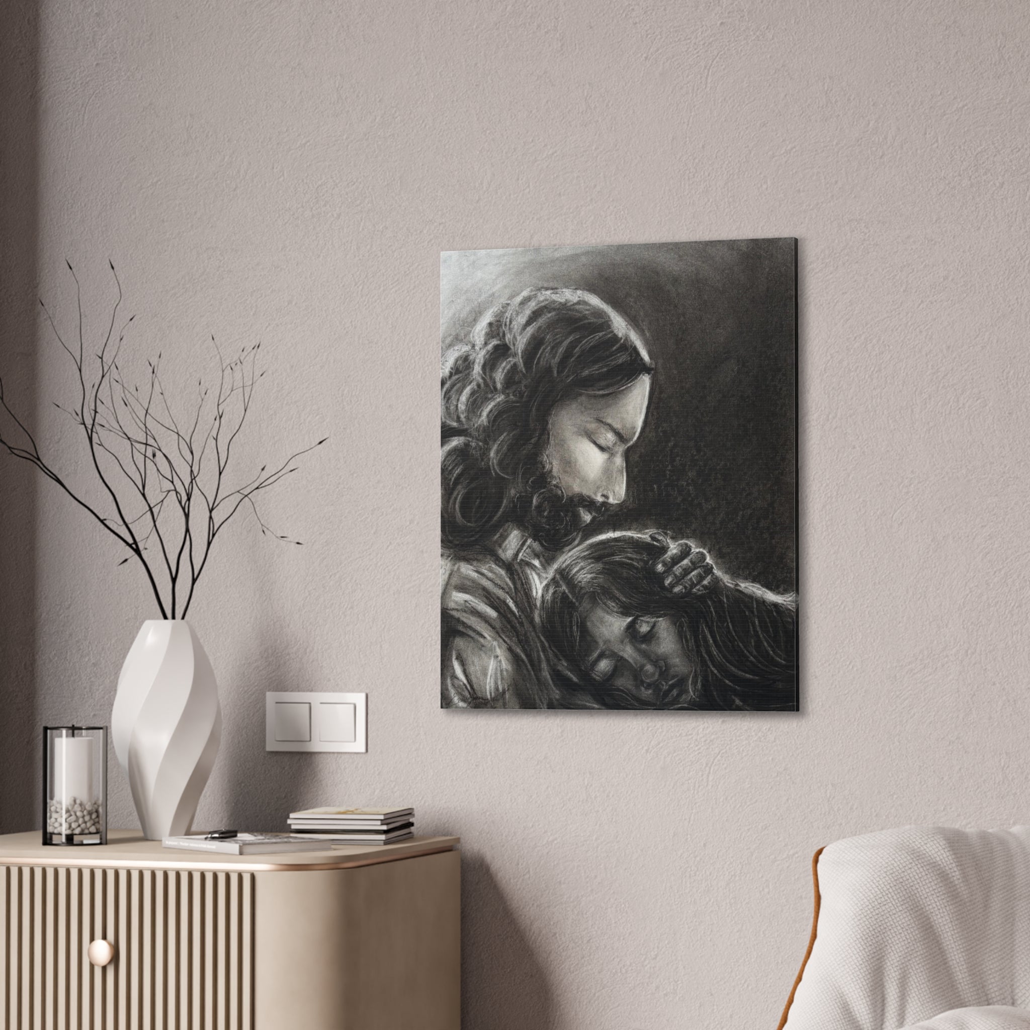 2 Samuel 22:2-3 Canvas Print