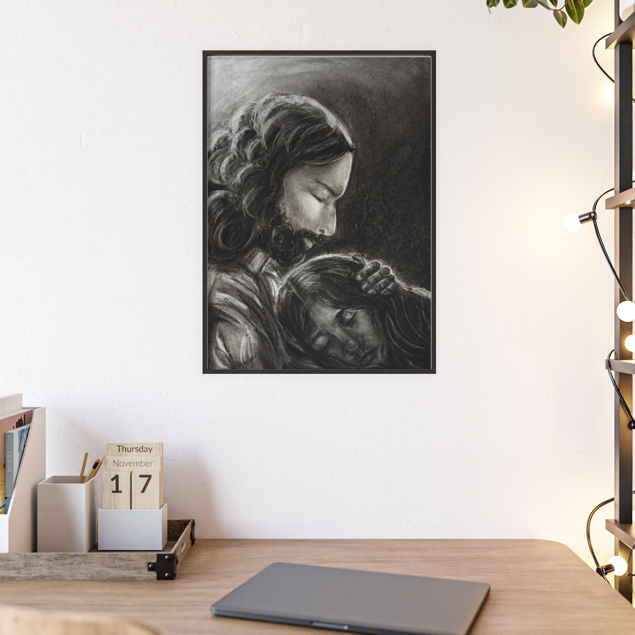 2 Samuel 22:2-3 Framed Poster Print