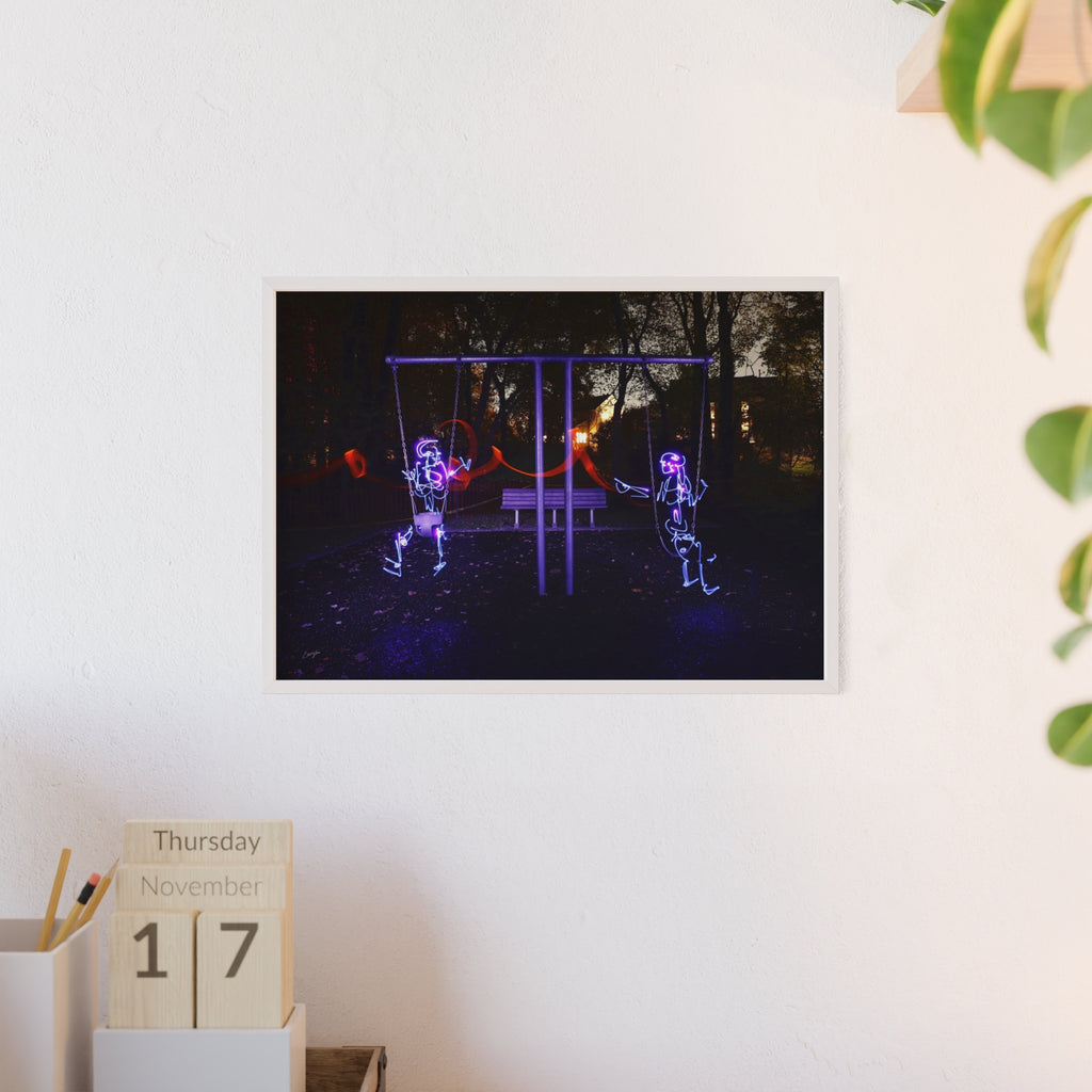 When We Were Young Framed Print