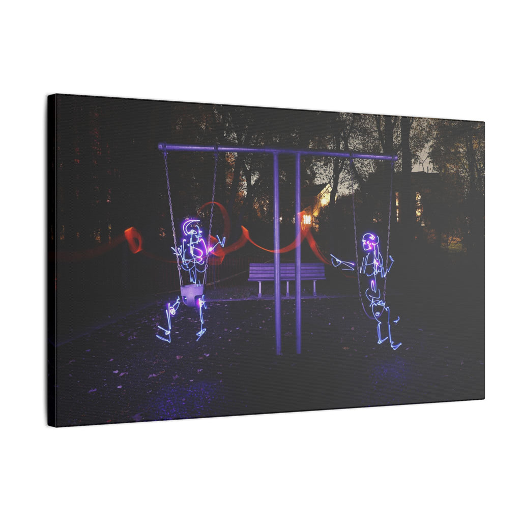 When We Were Young Canvas Print