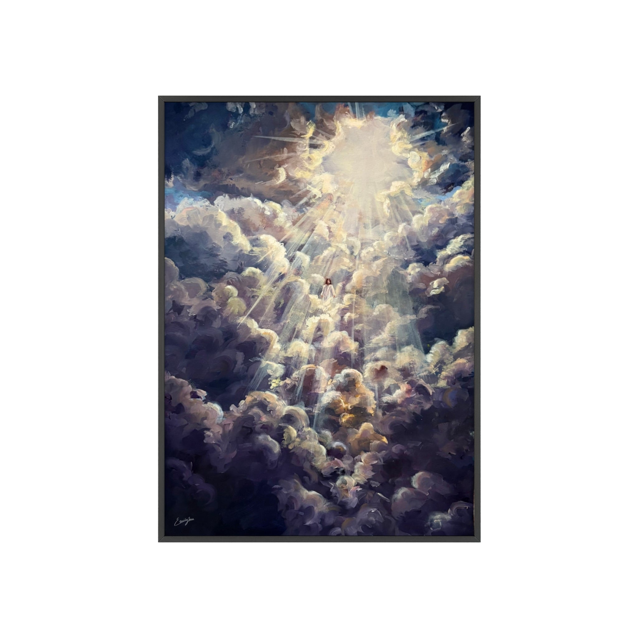 Revelation 1:7 Framed Print