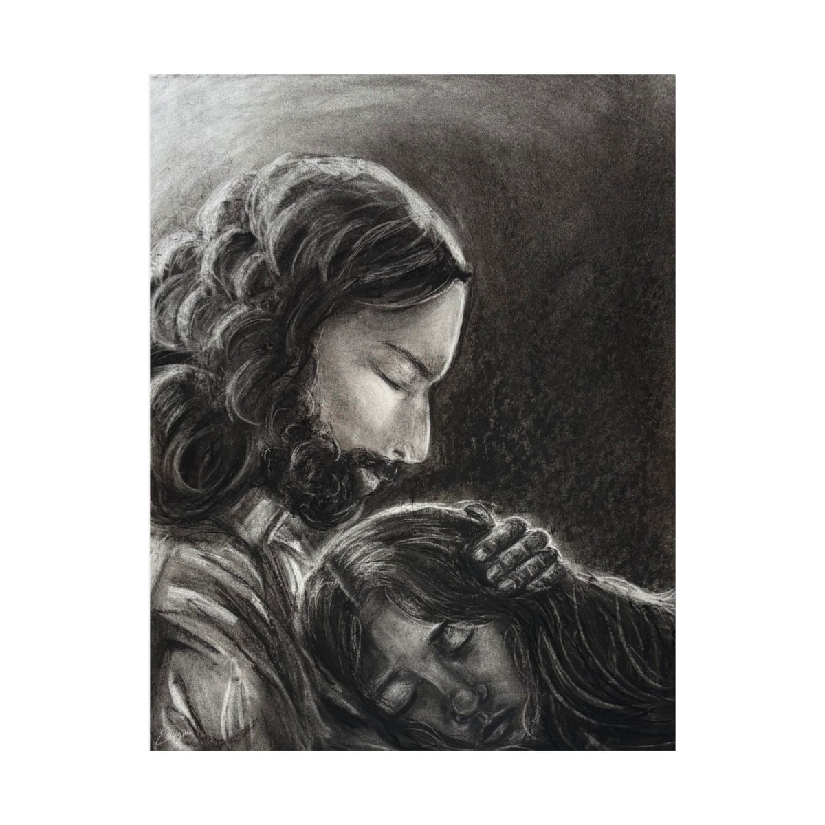 2 Samuel 22:2-3 Matte Paper Print