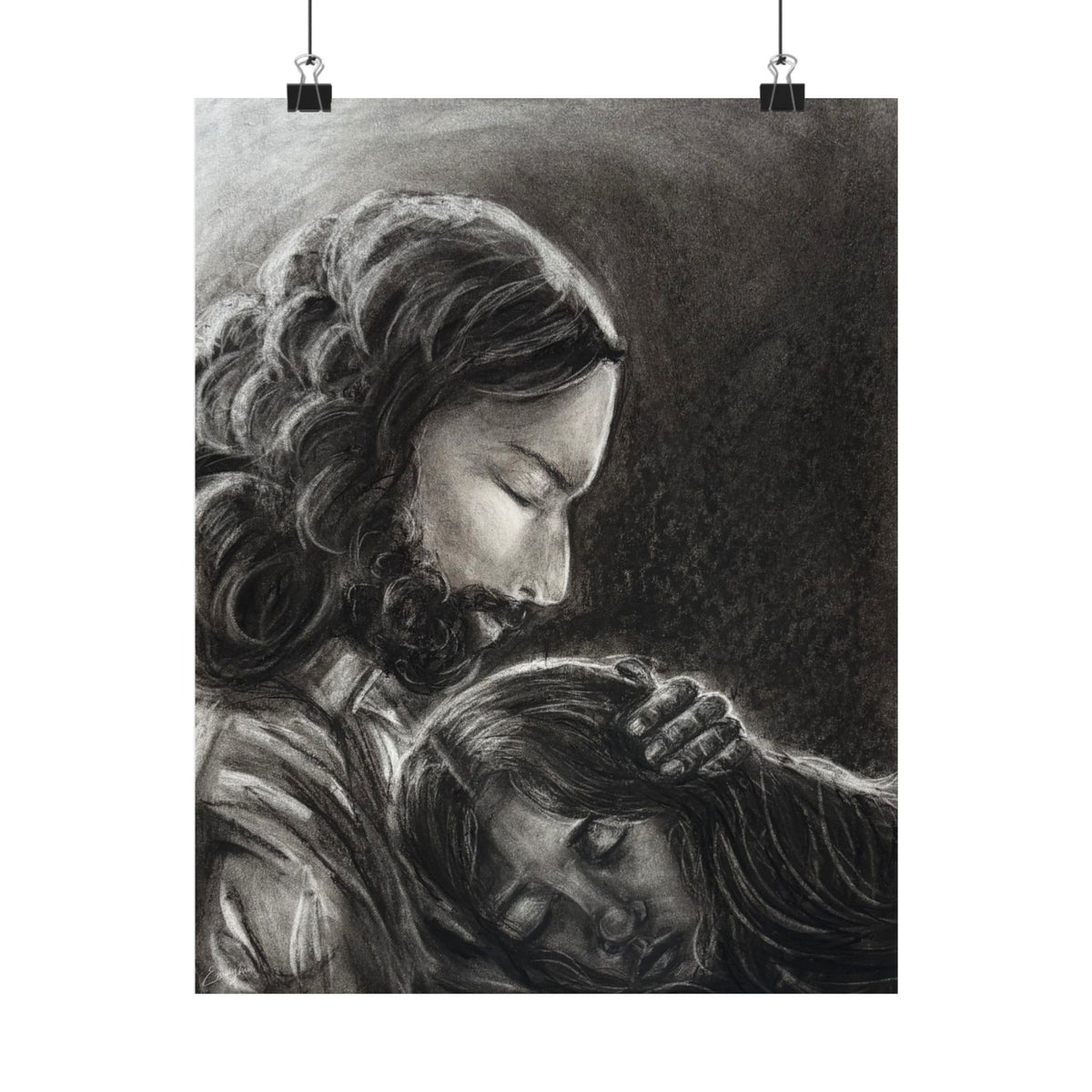 2 Samuel 22:2-3 Matte Paper Print