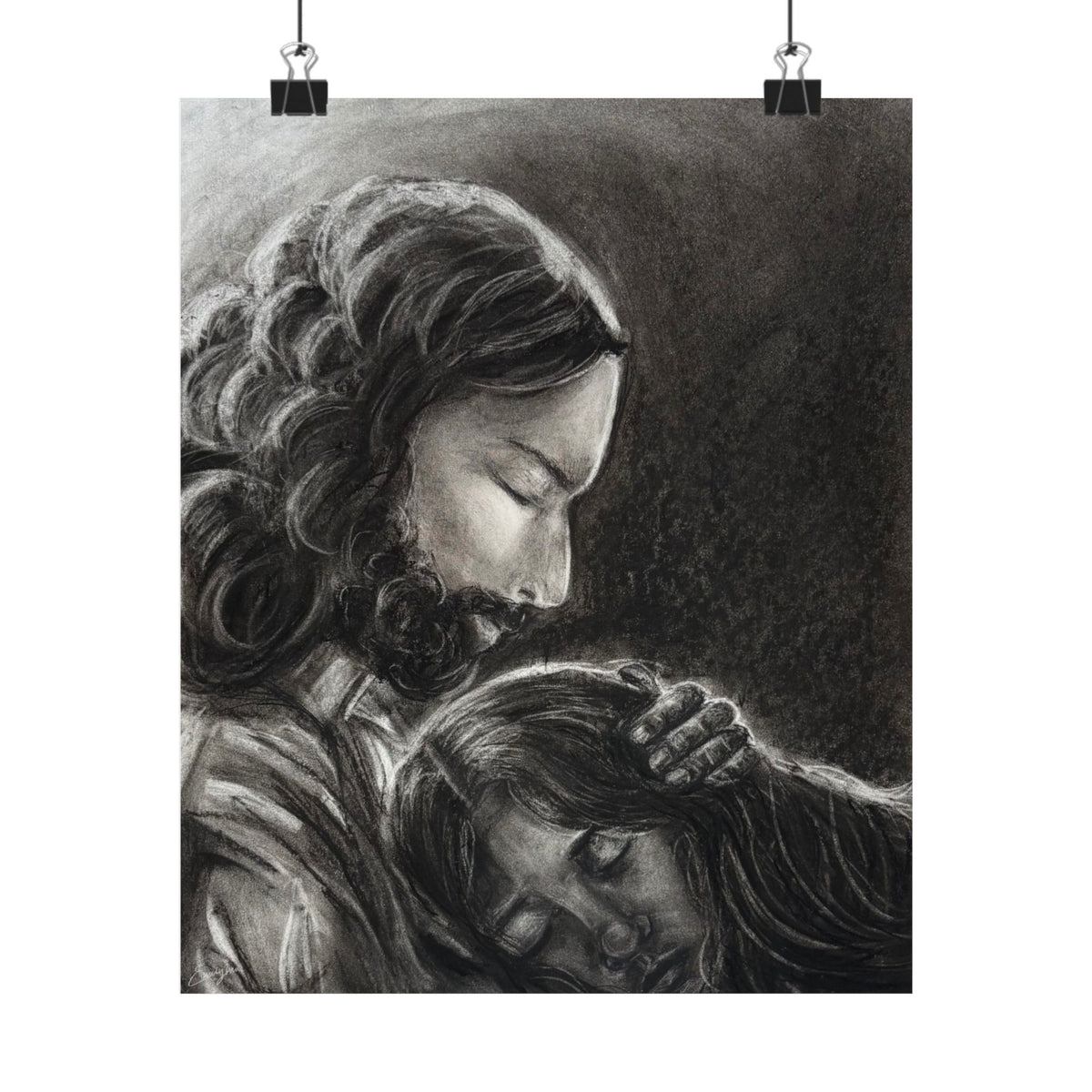 2 Samuel 22:2-3 Matte Paper Print