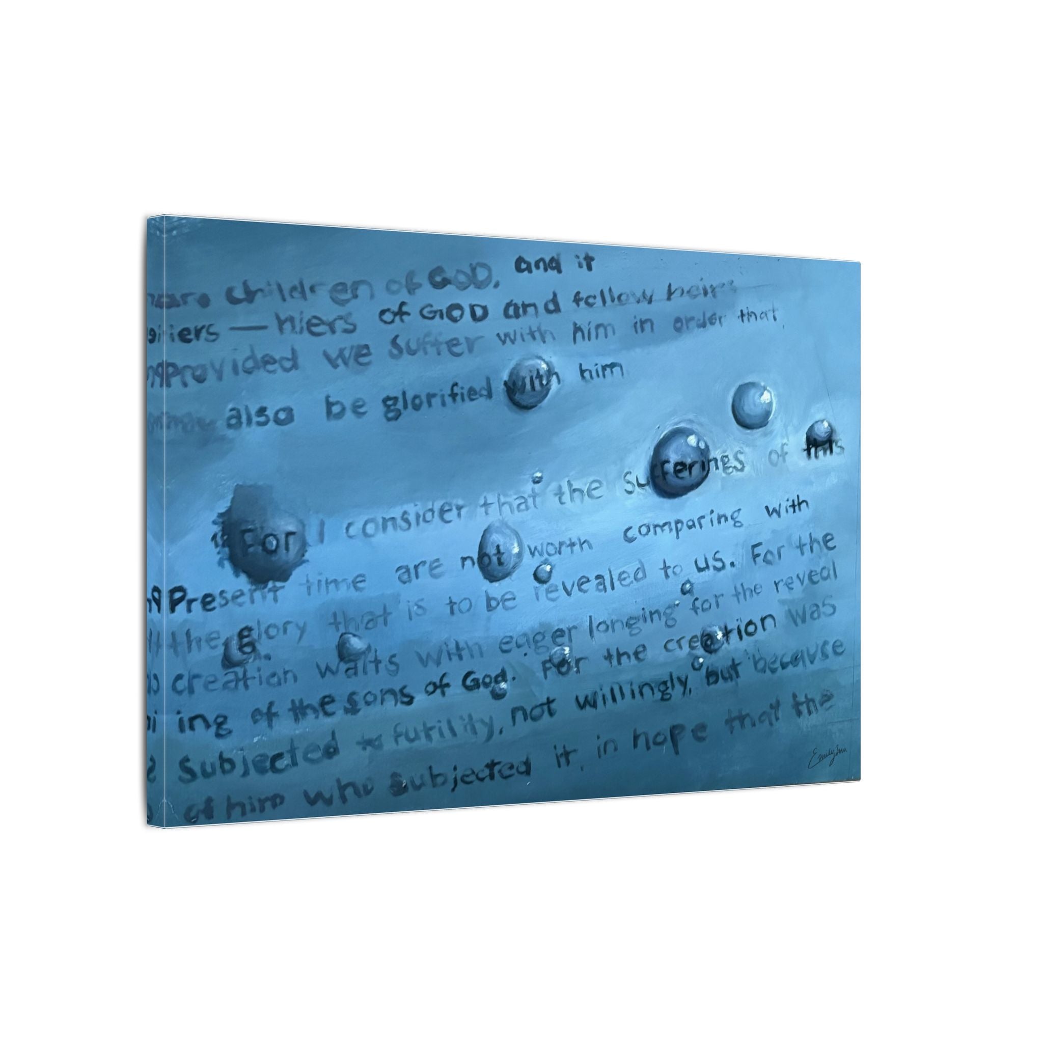 Romans 8:18 Canvas Print