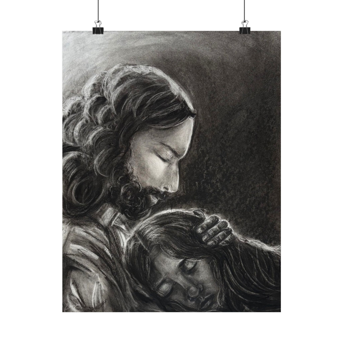 2 Samuel 22:2-3 Matte Paper Print