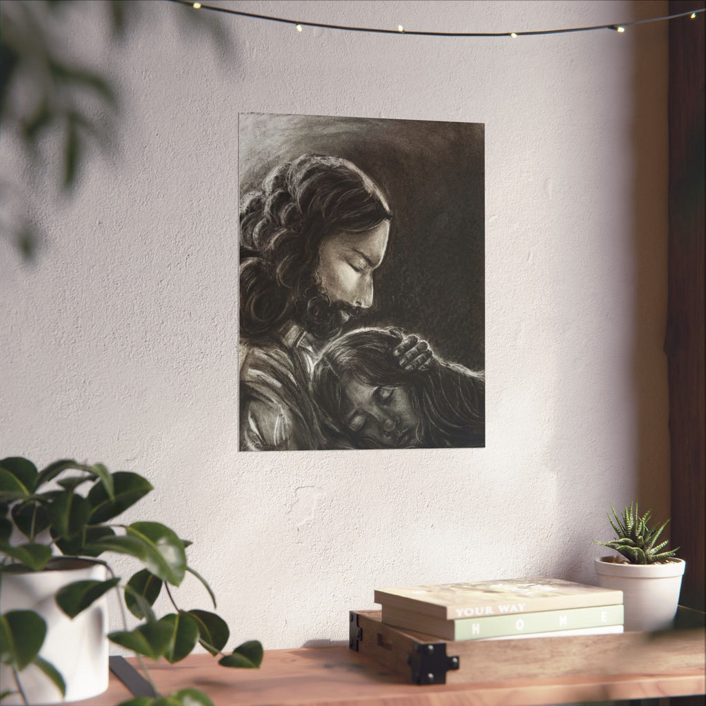 2 Samuel 22:2-3 Matte Paper Print