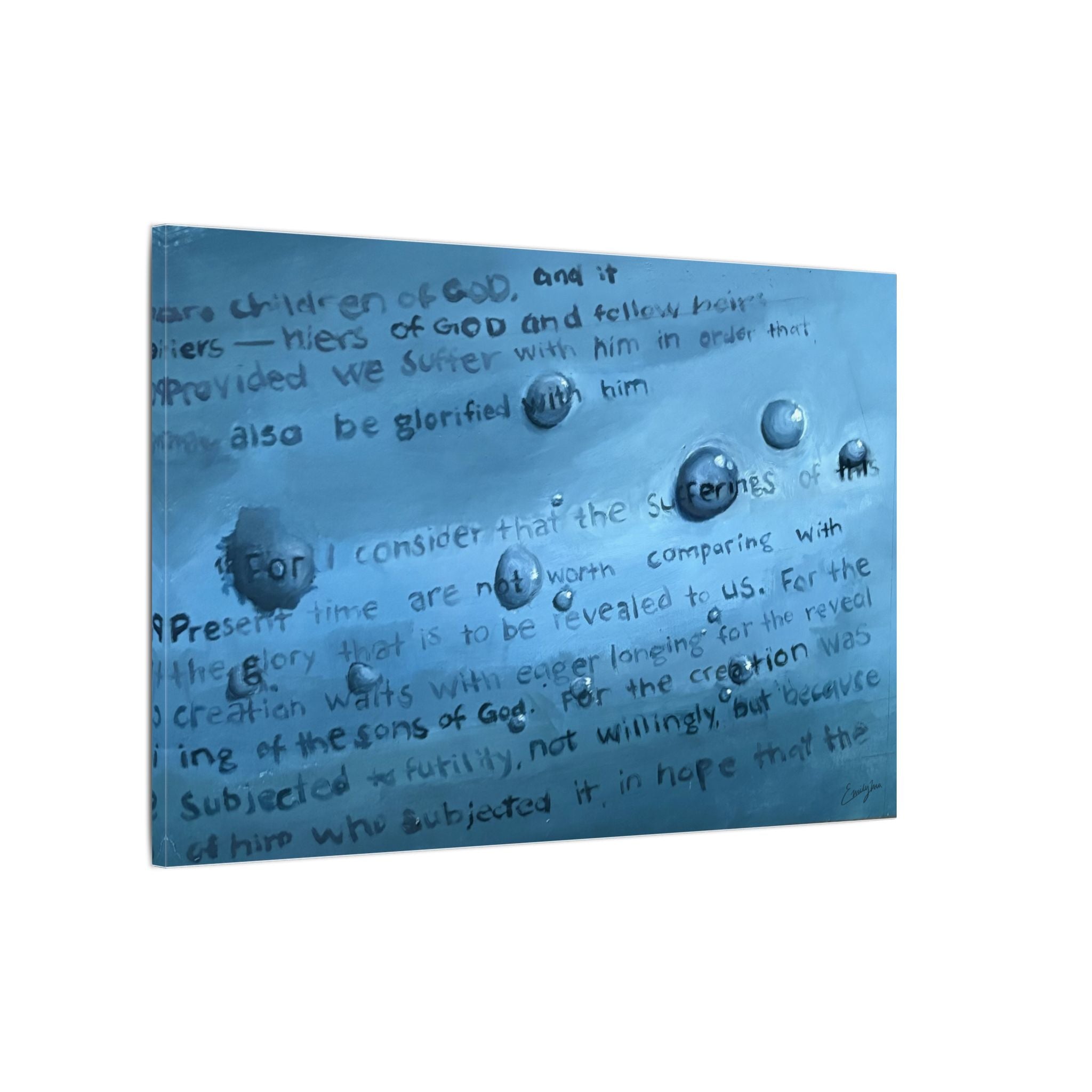 Romans 8:18 Canvas Print
