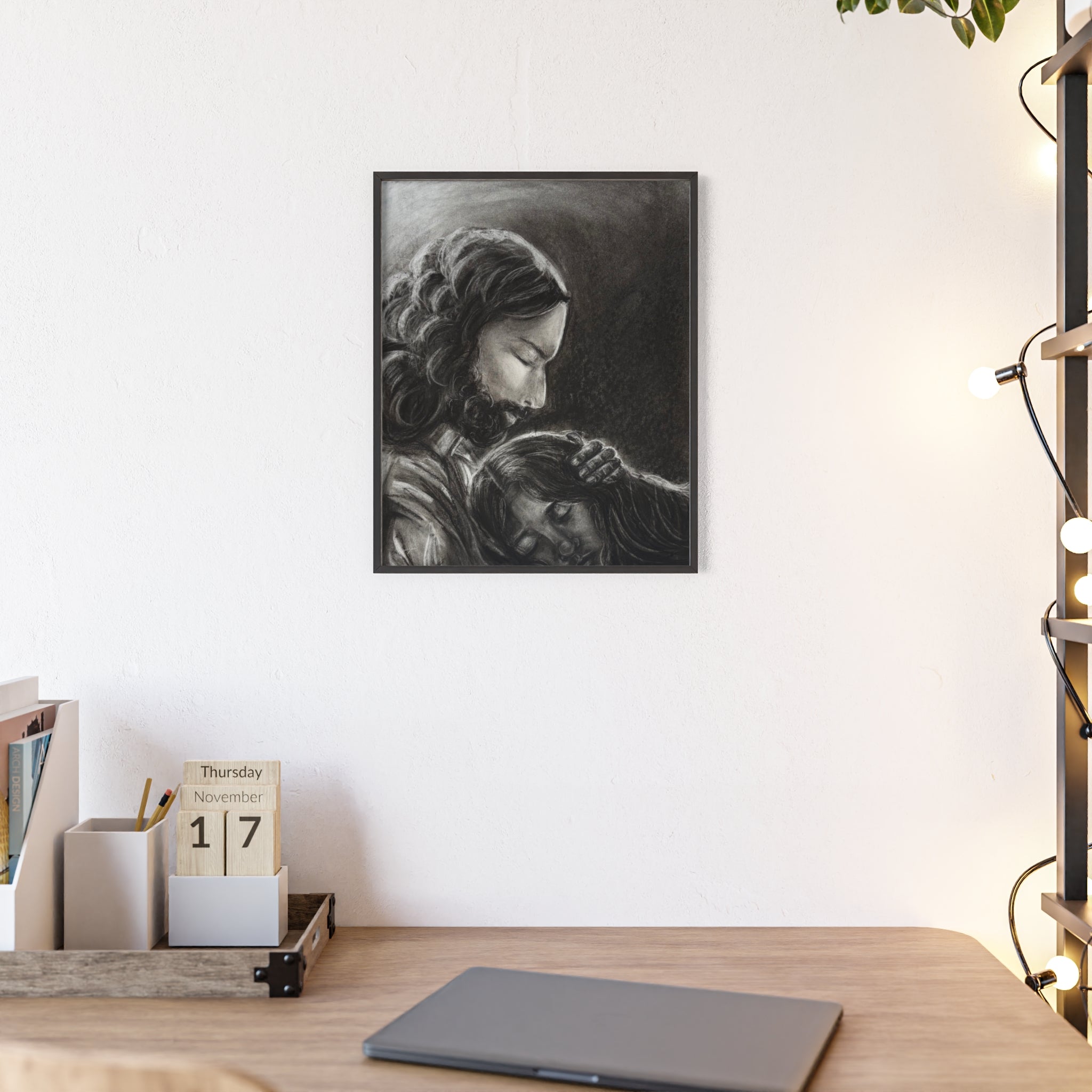 2 Samuel 22:2-3 Framed Poster Print