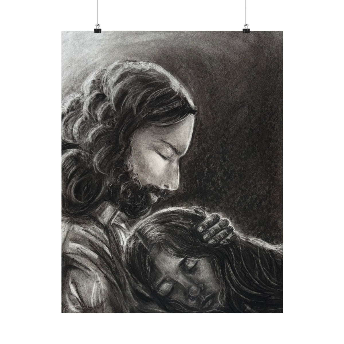 2 Samuel 22:2-3 Matte Paper Print