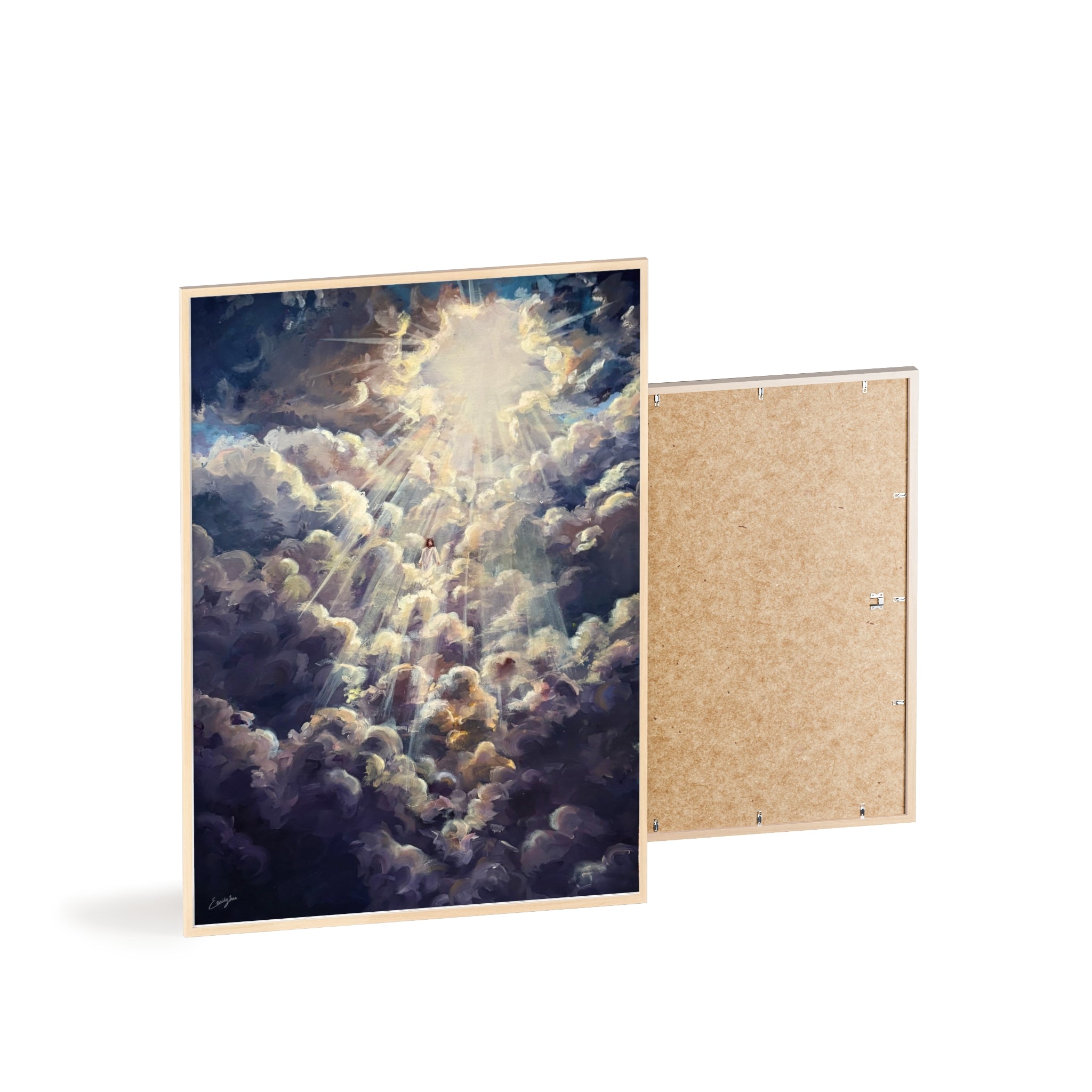 Revelation 1:7 Framed Print