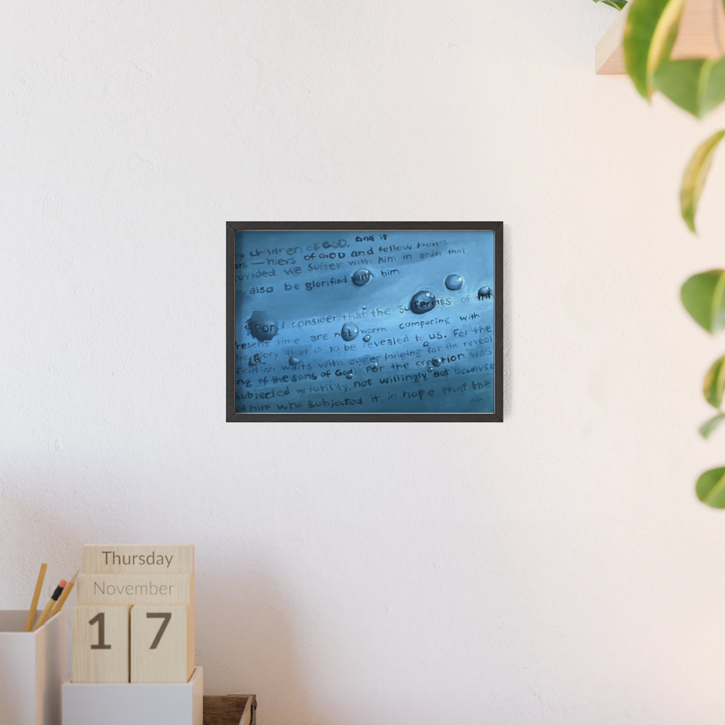 Romans 8:18 Framed Print