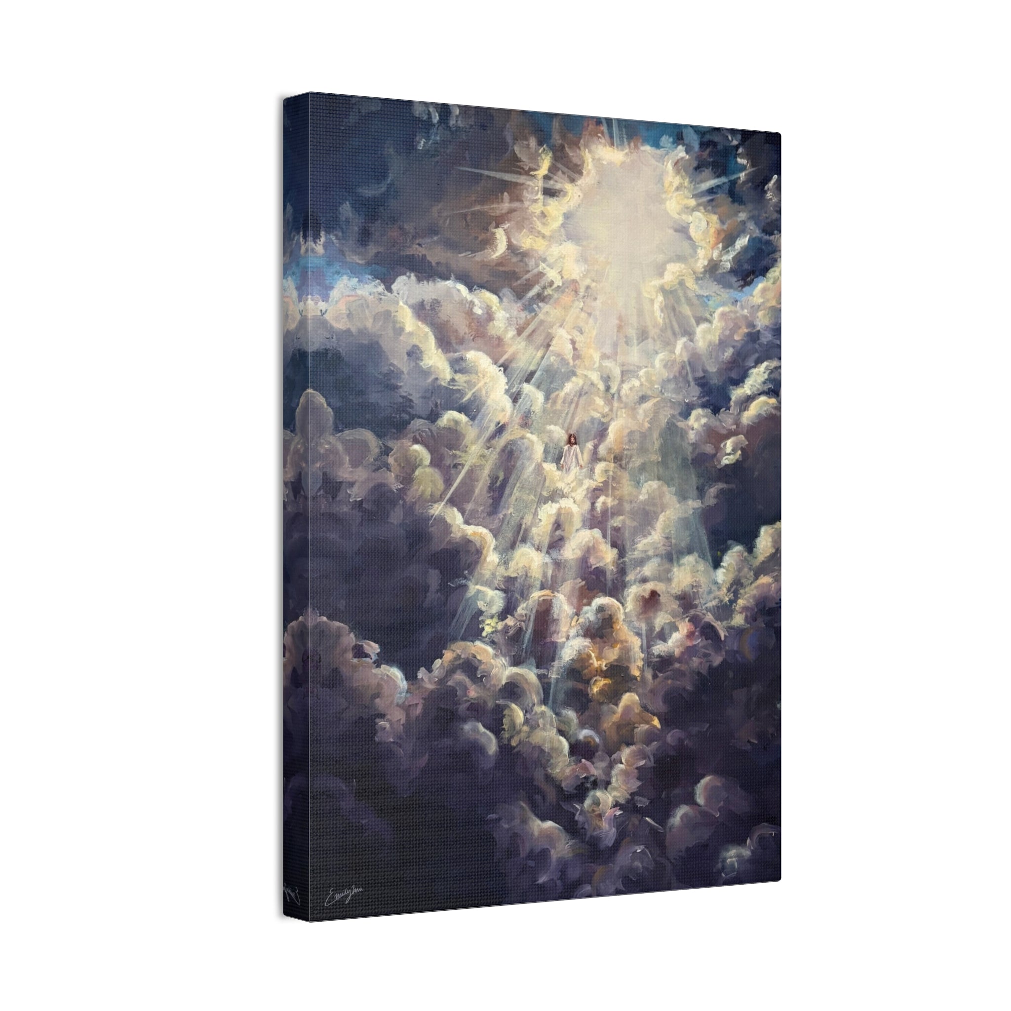 Revelations 1:7 Canvas Print