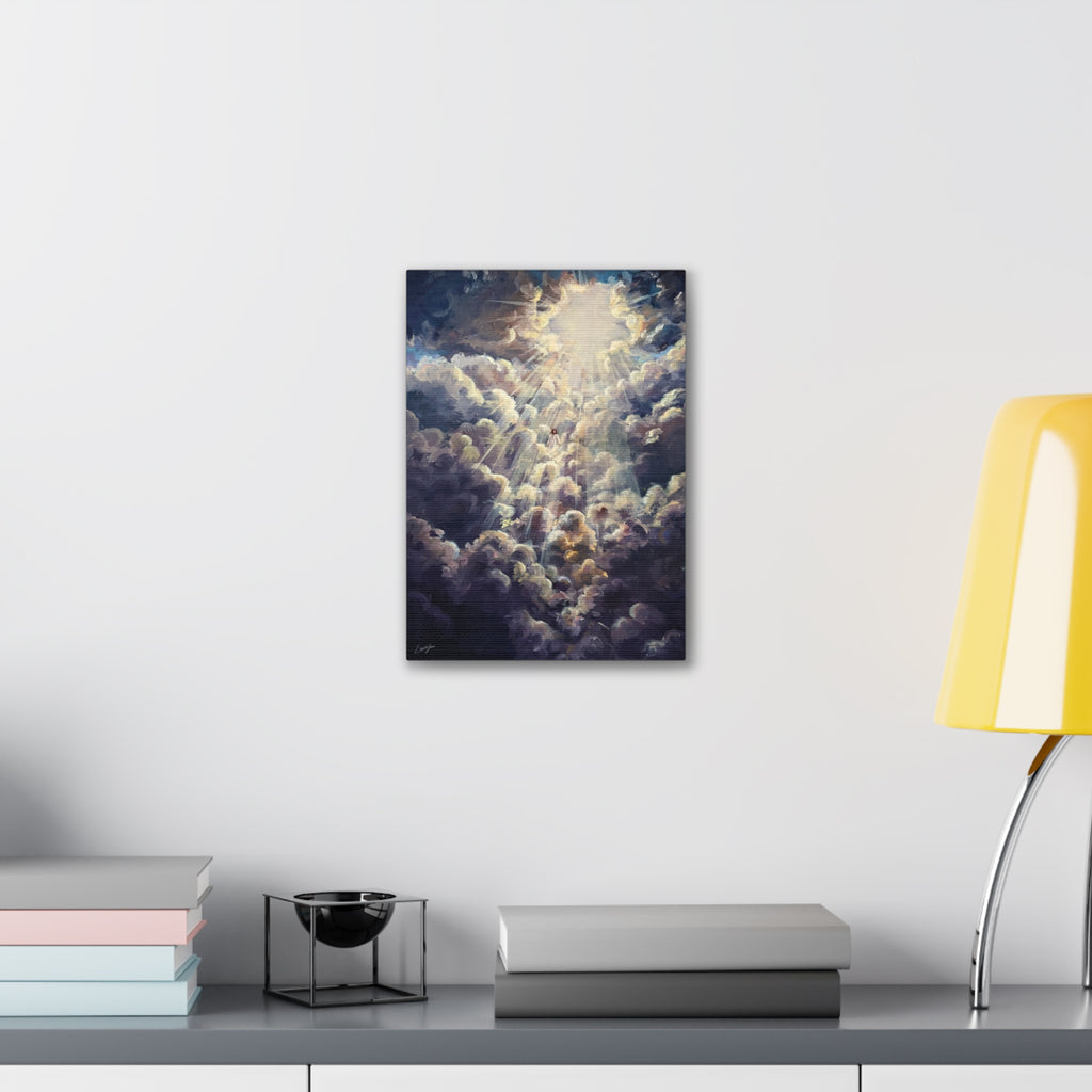 Revelations 1:7 Canvas Print