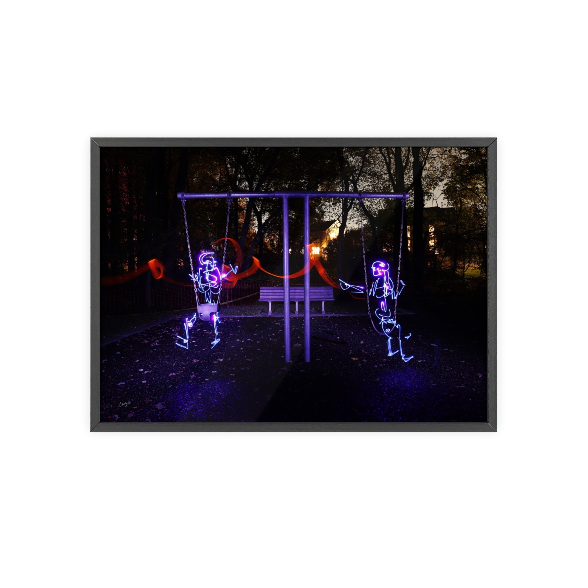 When We Were Young Framed Print