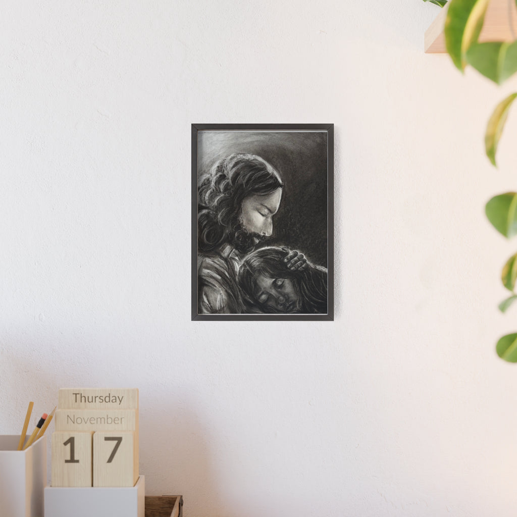 2 Samuel 22:2-3 Framed Poster Print