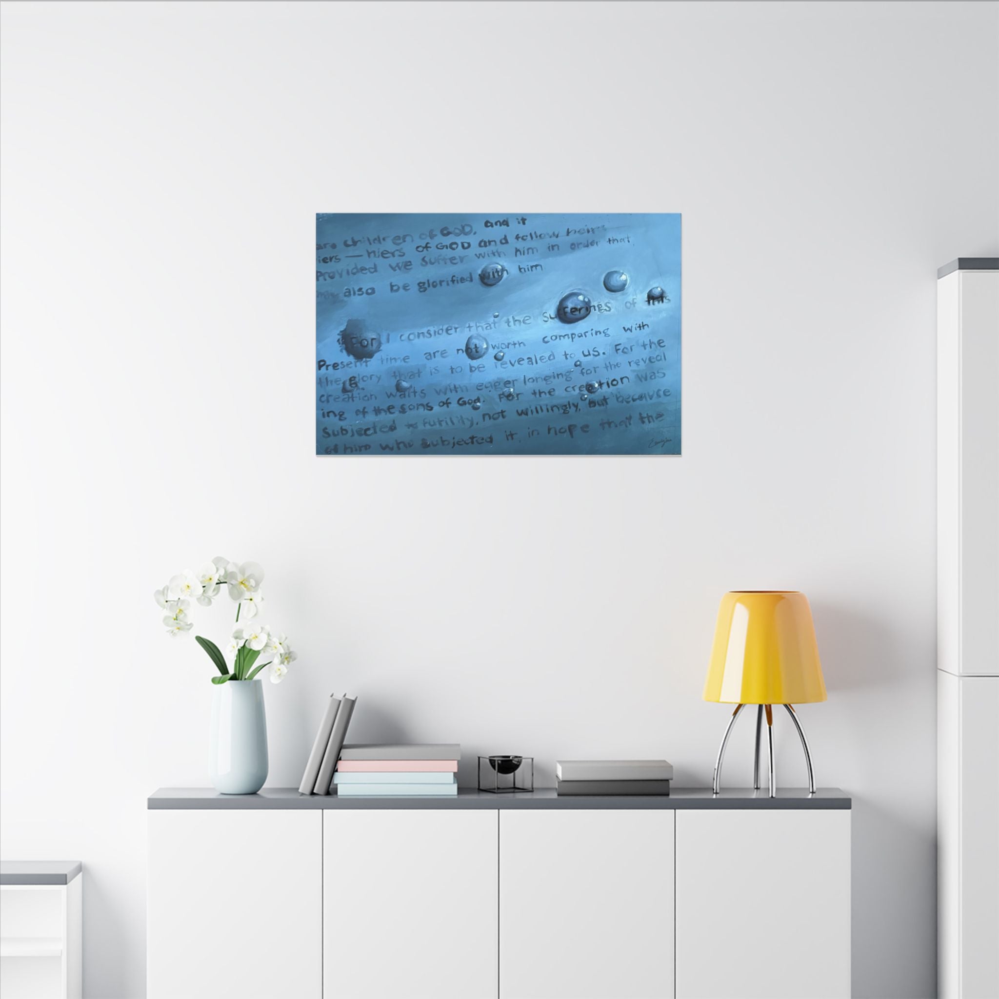 Romans 8:18 Canvas Print