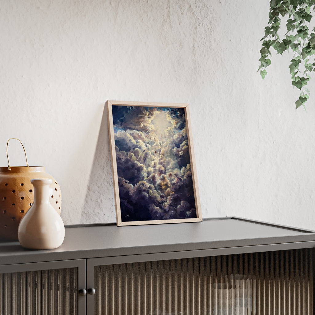 Revelation 1:7 Framed Print