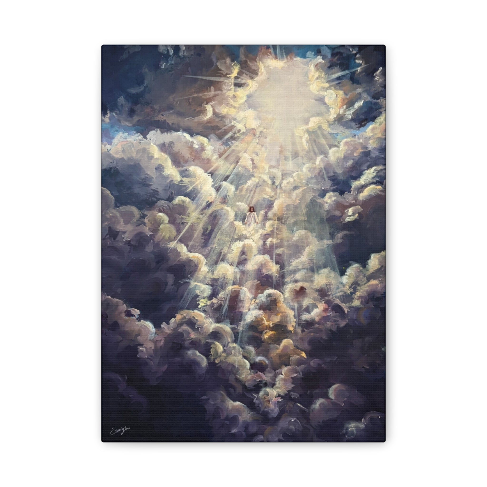 Revelations 1:7 Canvas Print