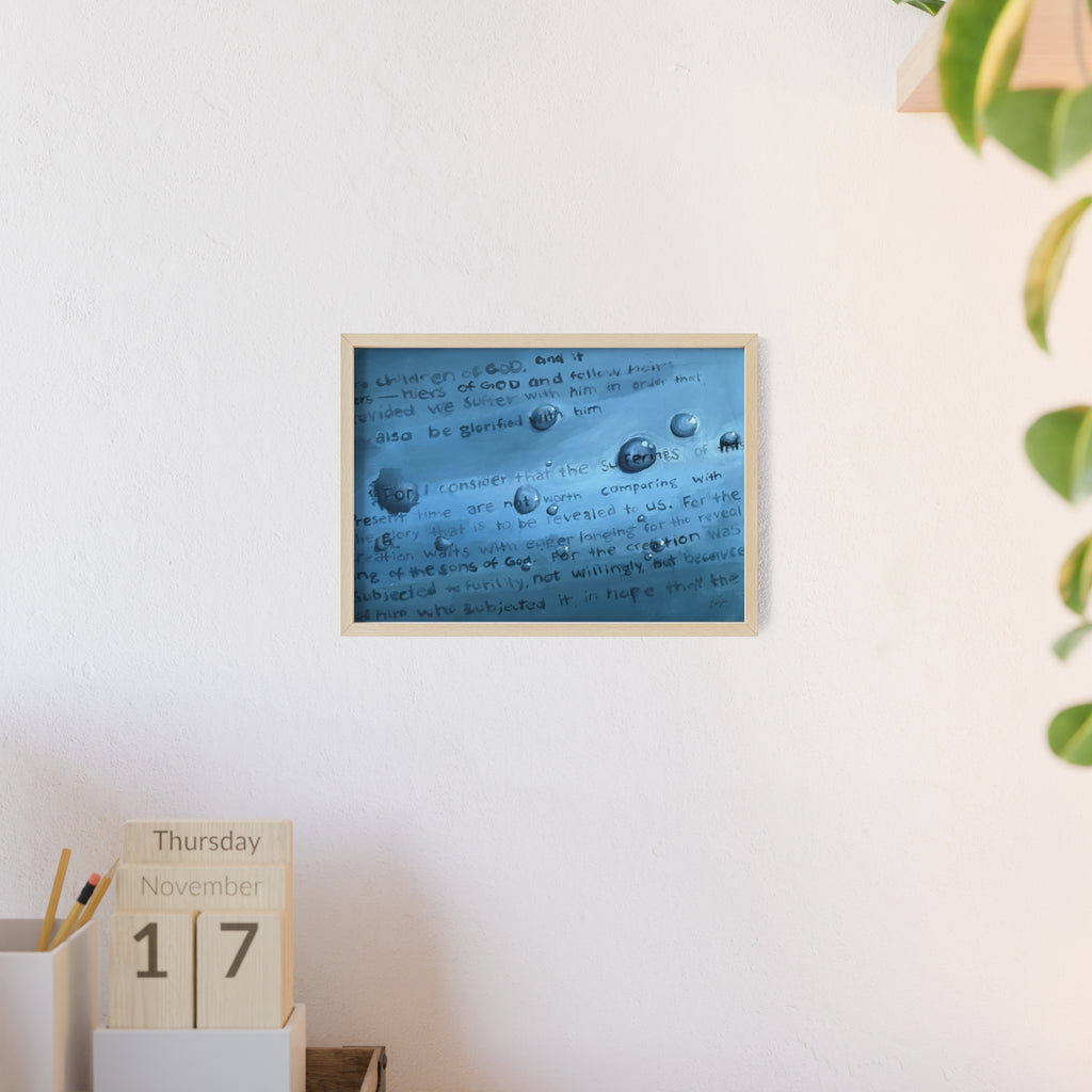 Romans 8:18 Framed Print