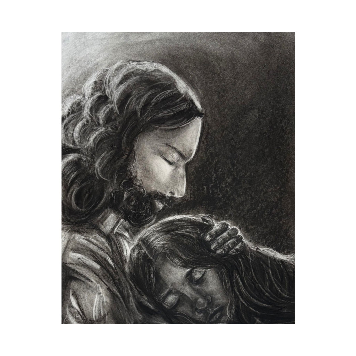 2 Samuel 22:2-3 Matte Paper Print