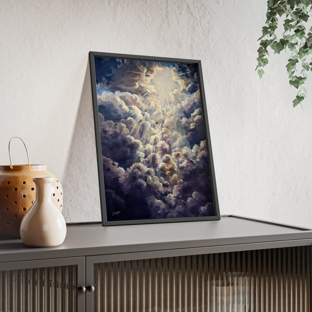 Revelation 1:7 Framed Print