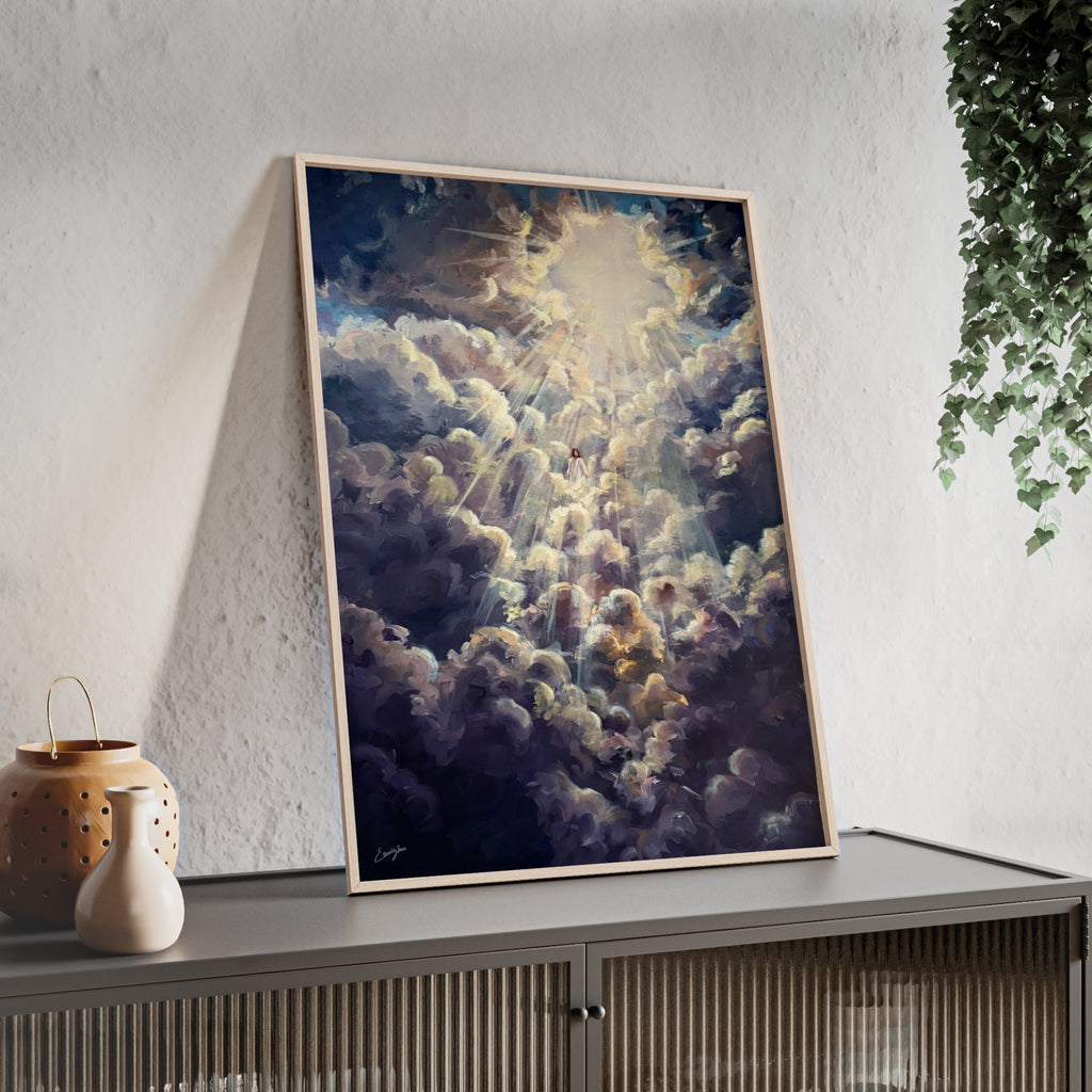 Revelation 1:7 Framed Print