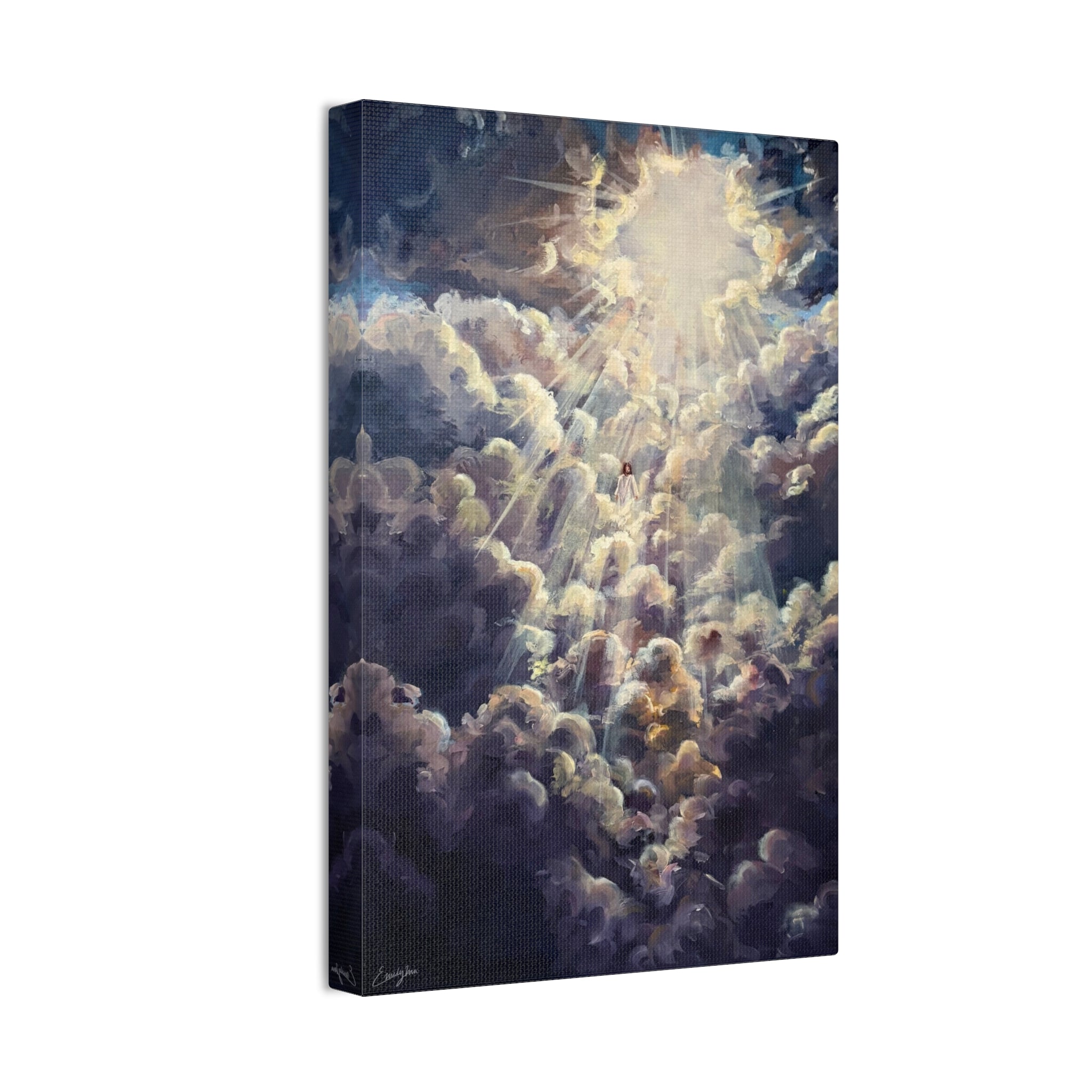 Revelations 1:7 Canvas Print