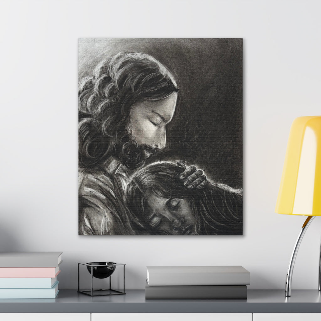 2 Samuel 22:2-3 Canvas Print
