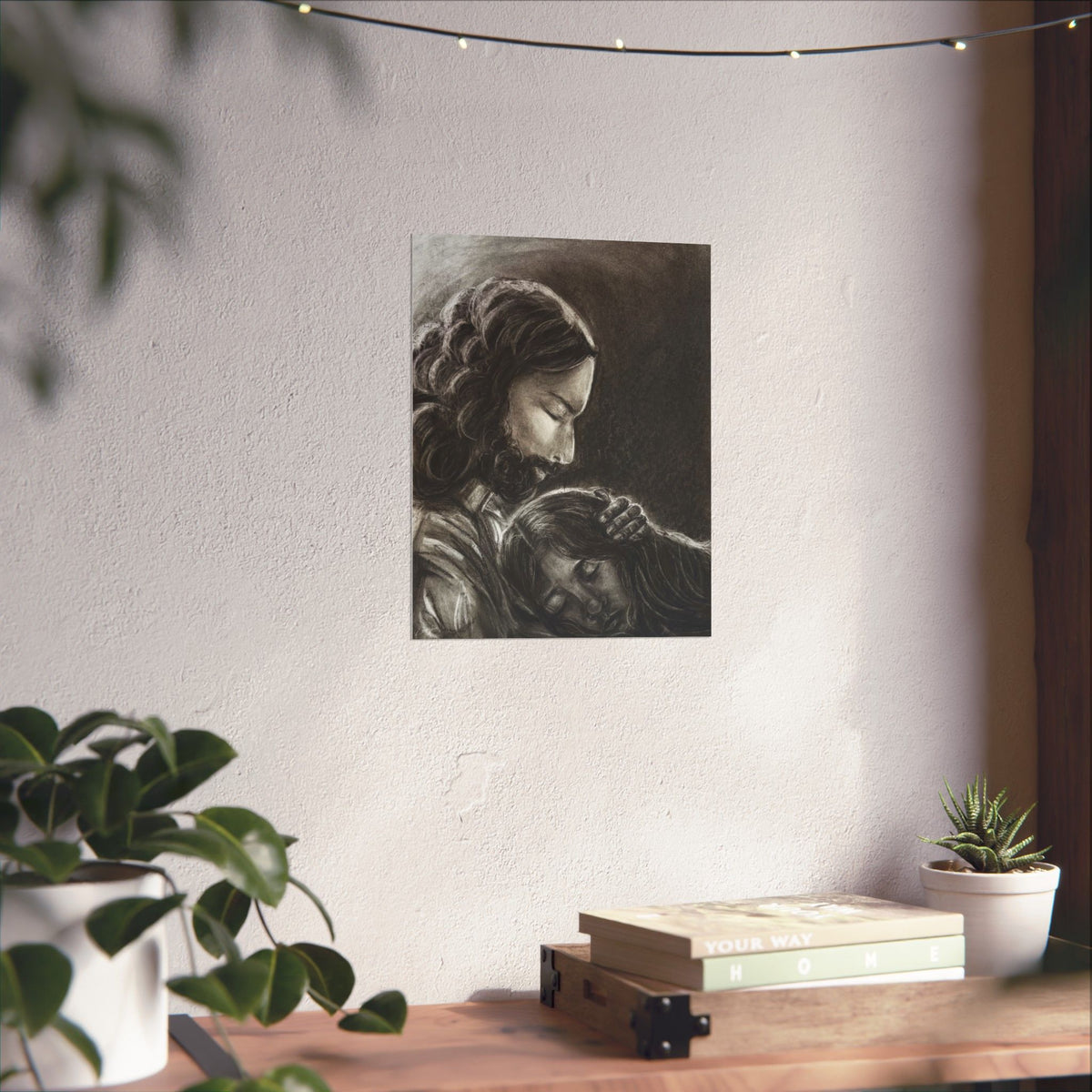 2 Samuel 22:2-3 Matte Paper Print