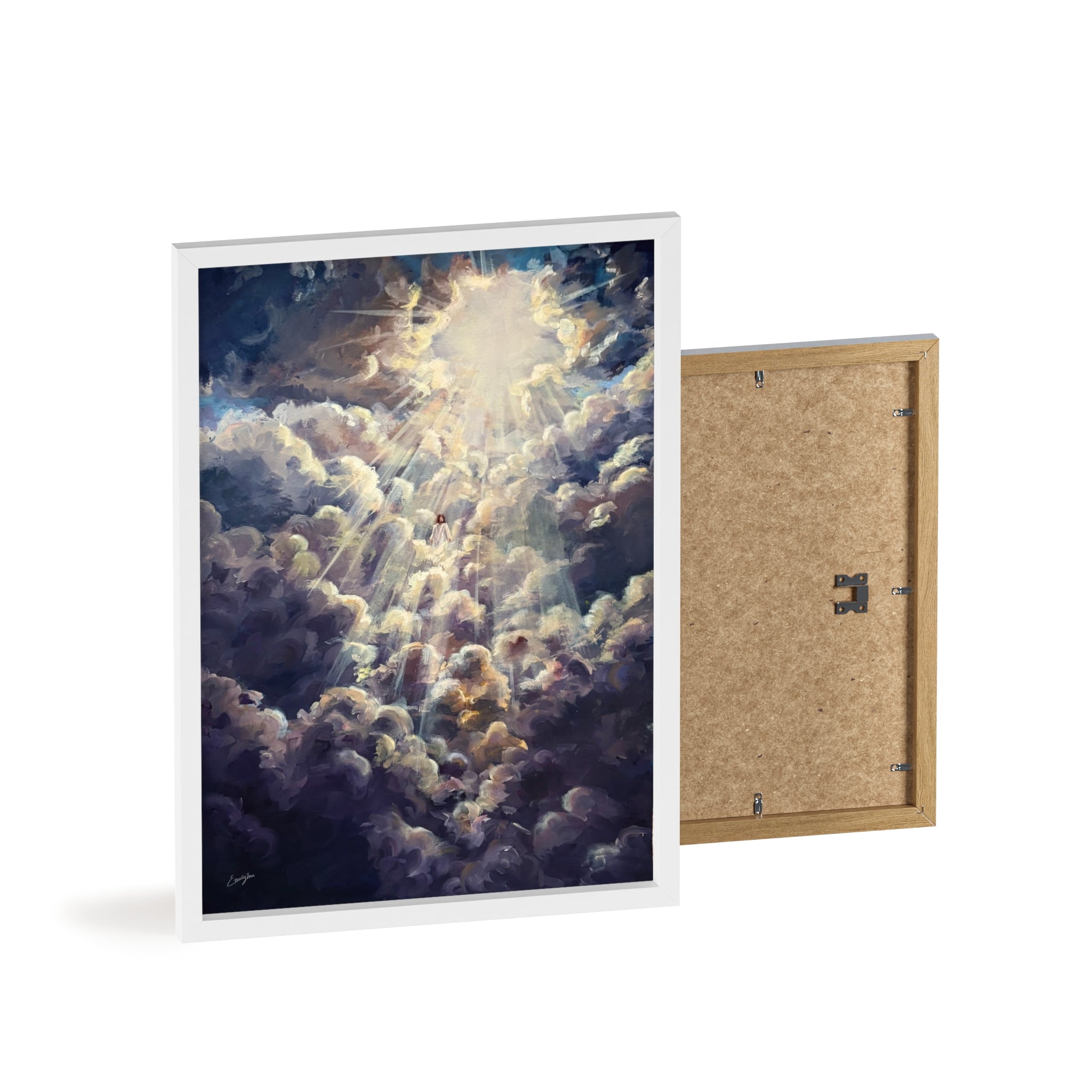 Revelation 1:7 Framed Print