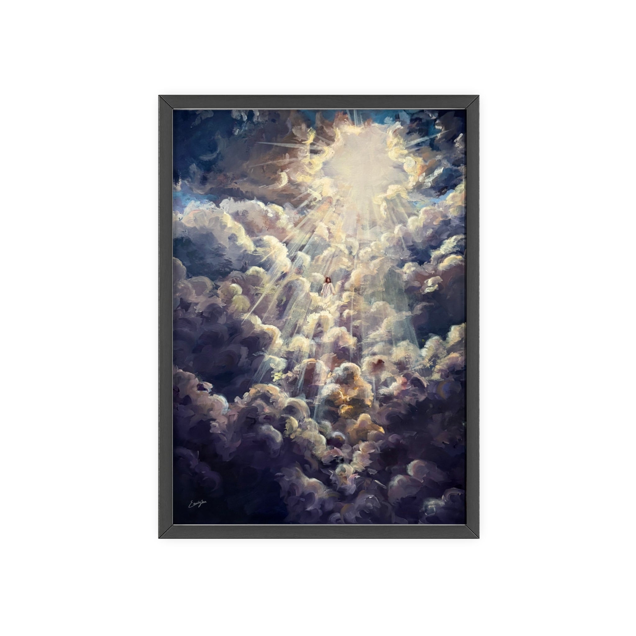Revelation 1:7 Framed Print