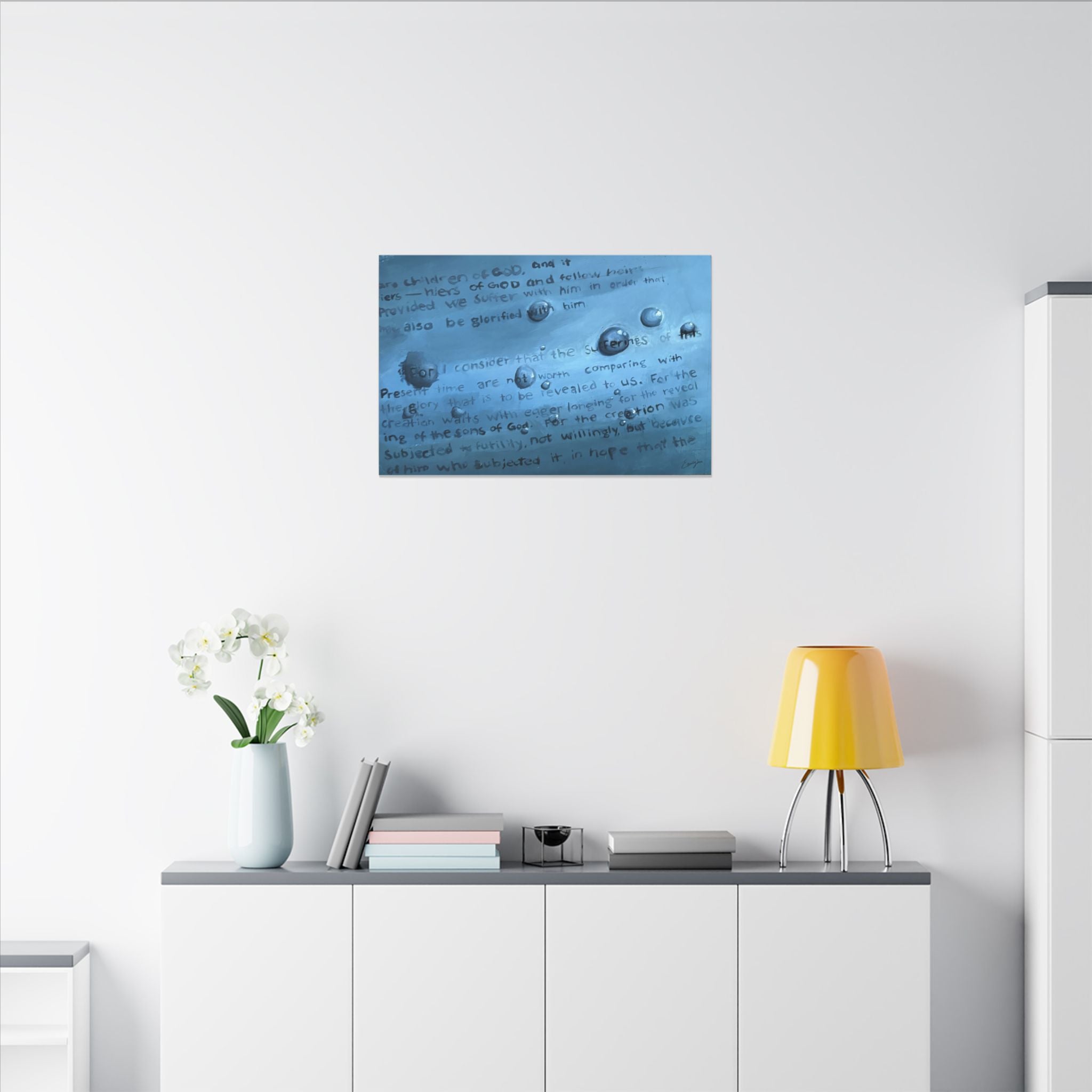 Romans 8:18 Canvas Print