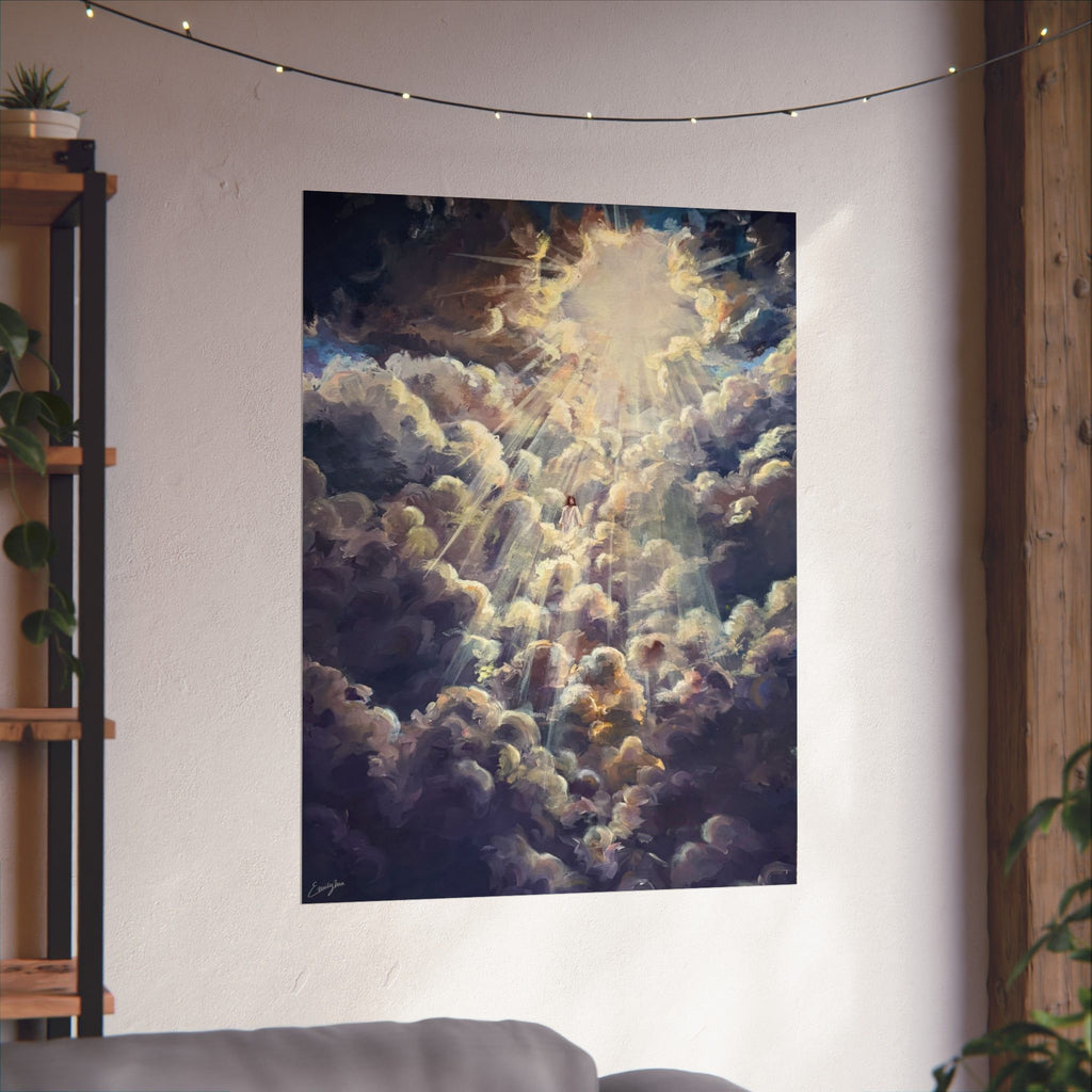Revelations 1:7 Matte Paper Print