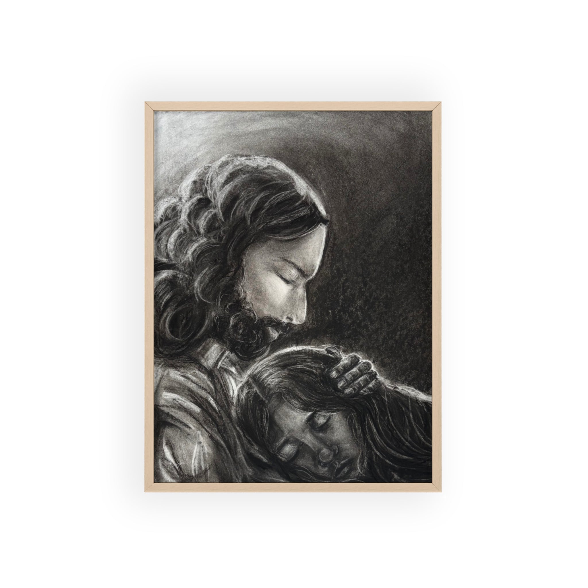 2 Samuel 22:2-3 Framed Poster Print