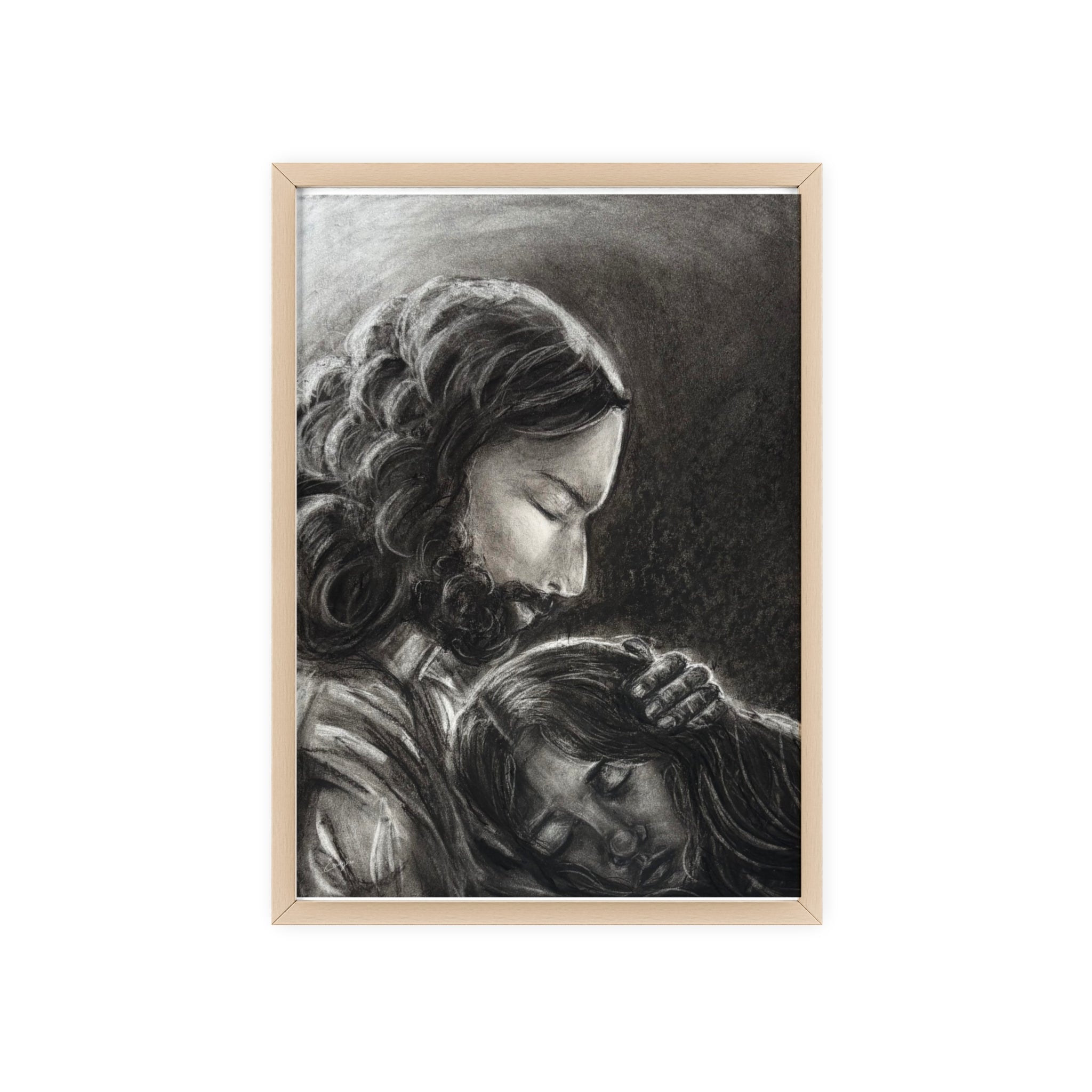 2 Samuel 22:2-3 Framed Poster Print