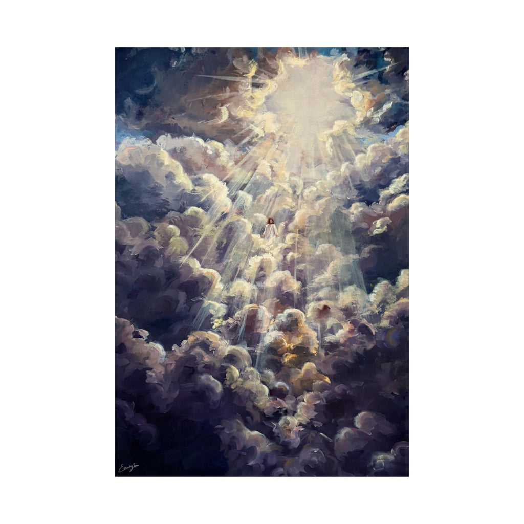 Revelations 1:7 Matte Paper Print